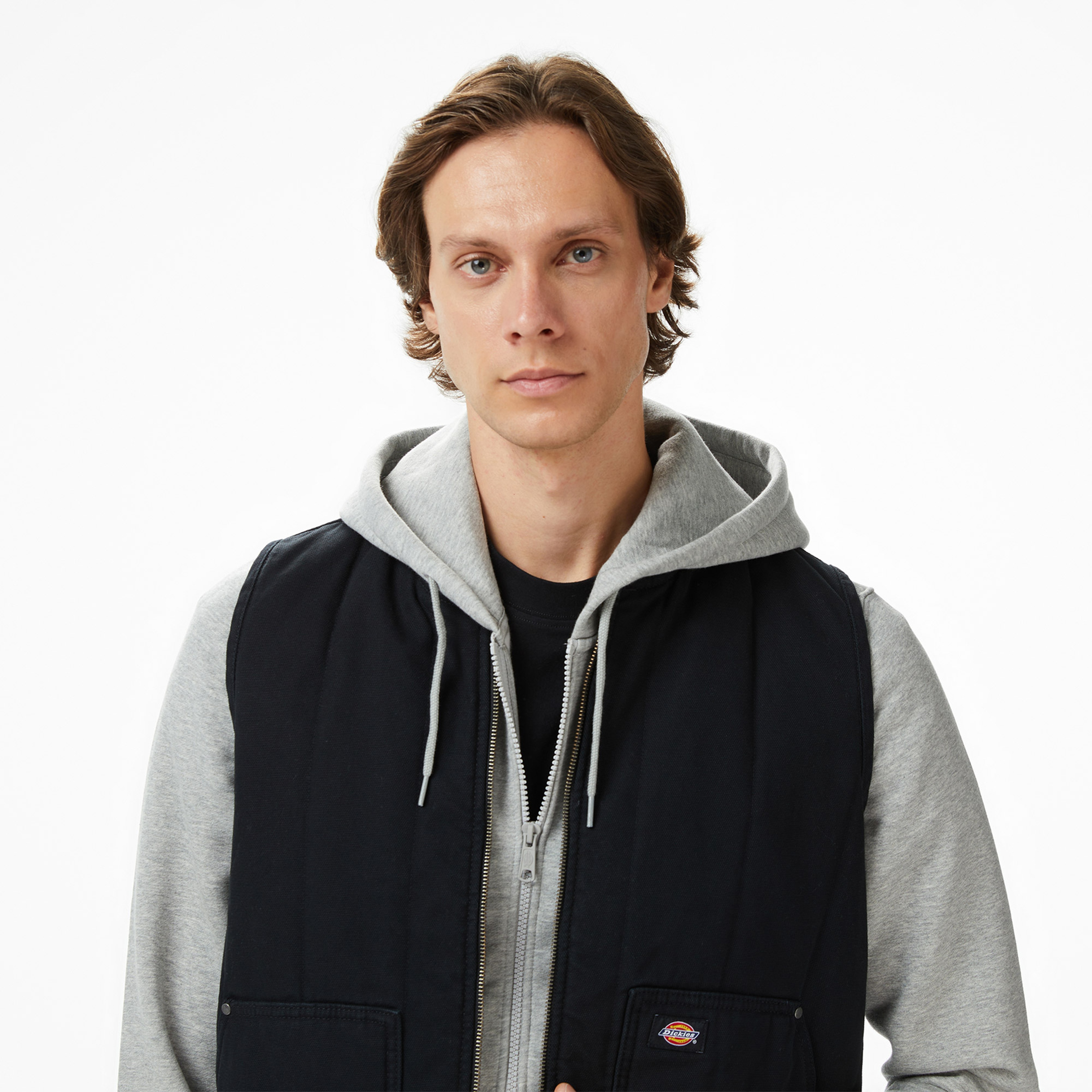 Dickies Quilted Canvas Erkek Siyah Ceket