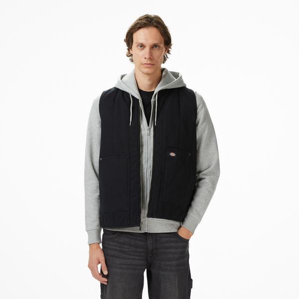 Dickies Quilted Canvas Erkek Siyah Ceket