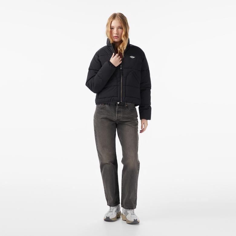 Dickies Summerdale Puffer Kadın Siyah Ceket