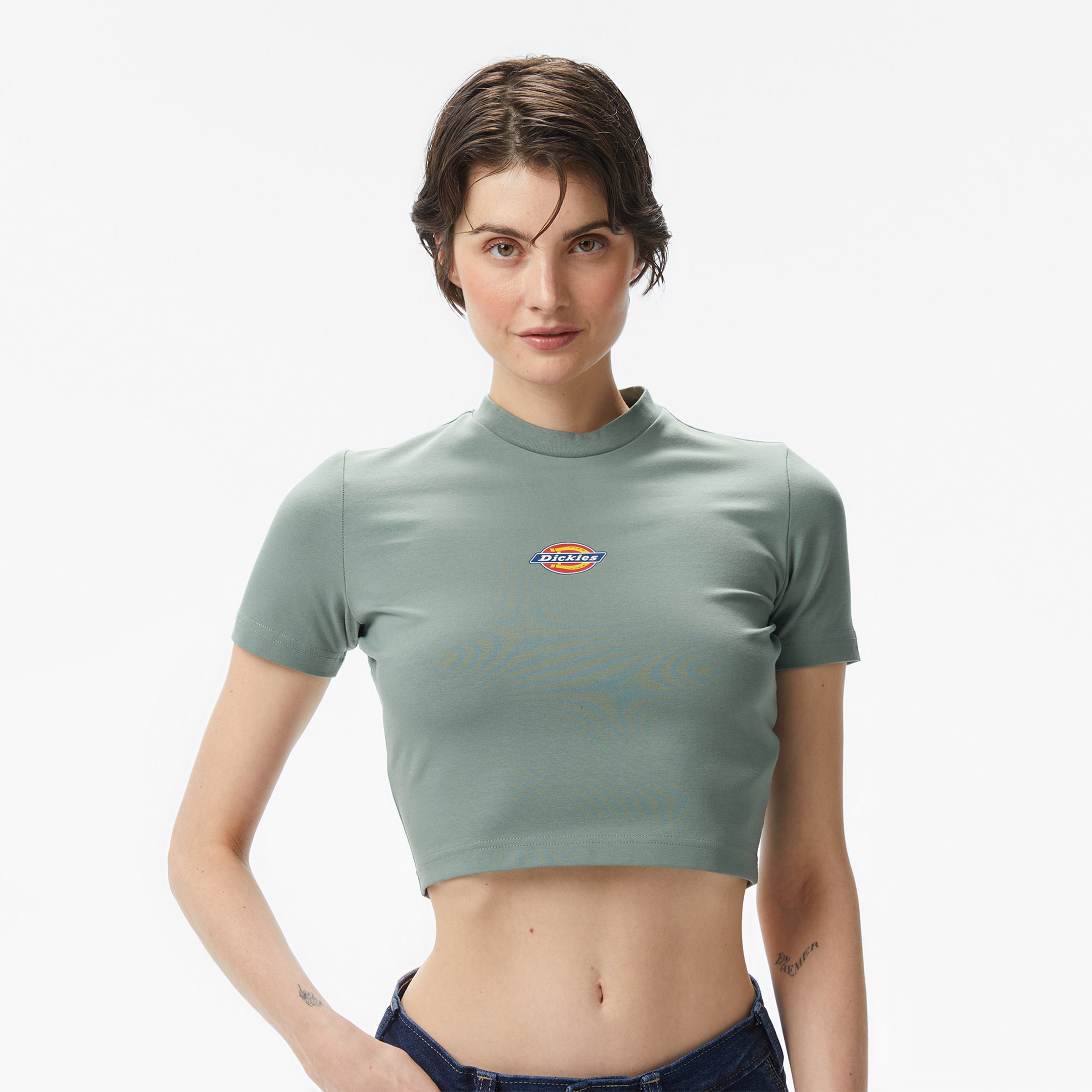 Dickies Maple Valley Kadın Yeşil T-Shirt