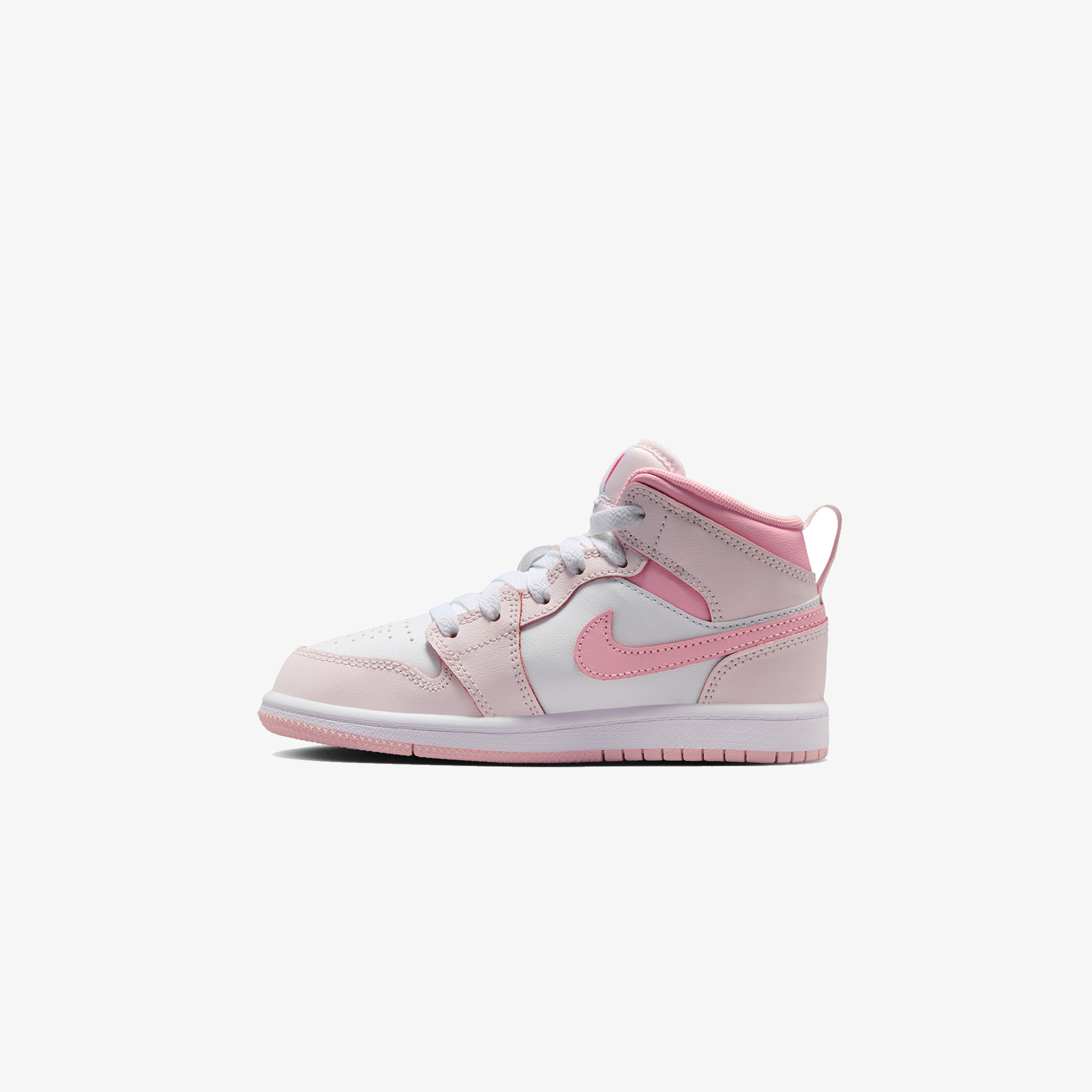 Jordan 1 Mid Çocuk Pembe Spor Ayakkabı