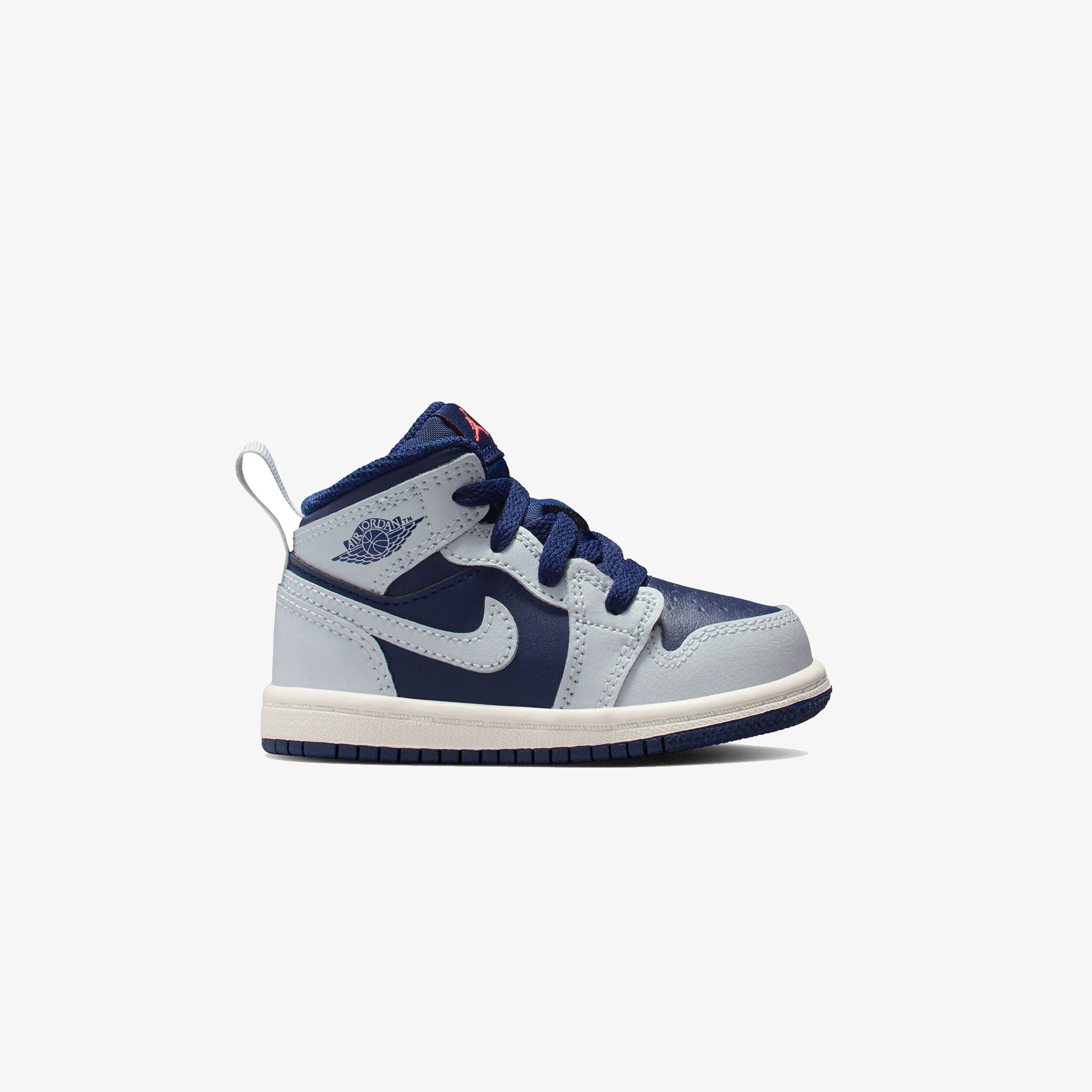 Jordan 1 Mid Çocuk Mavi Spor Ayakkabı