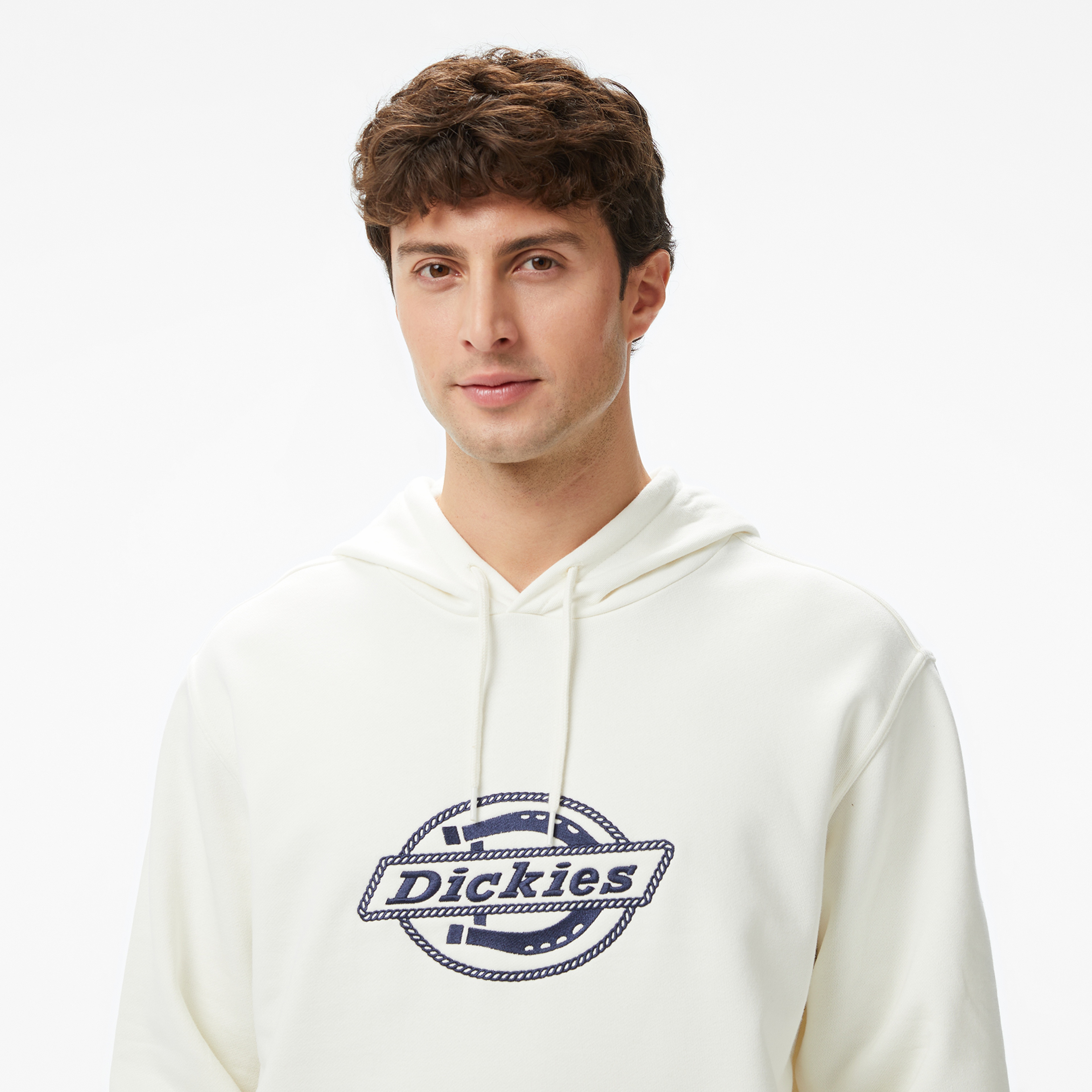 Dickies Forth Shaw Erkek Beyaz Sweatshirt