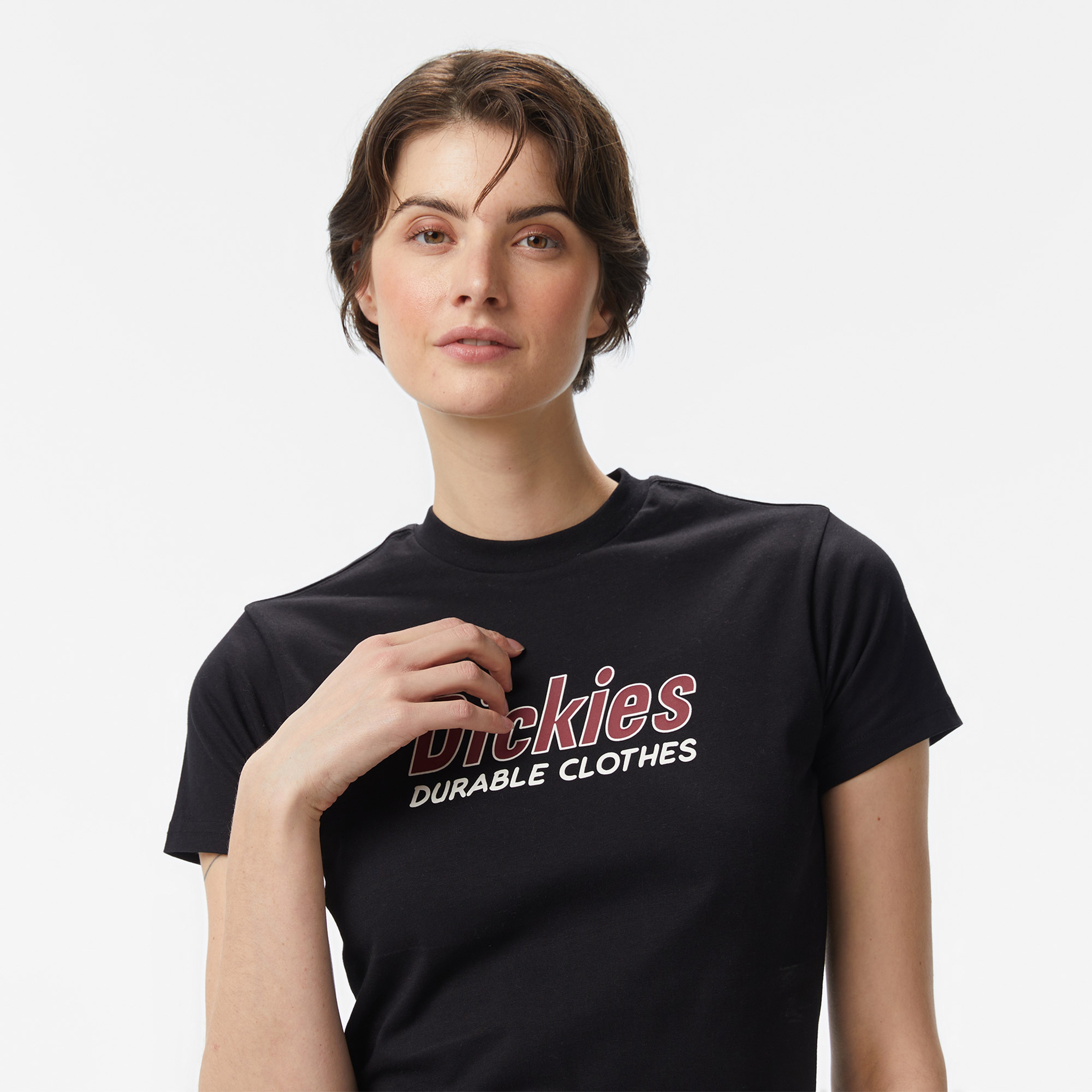 Dickies Williston Kadın Siyah T-Shirt