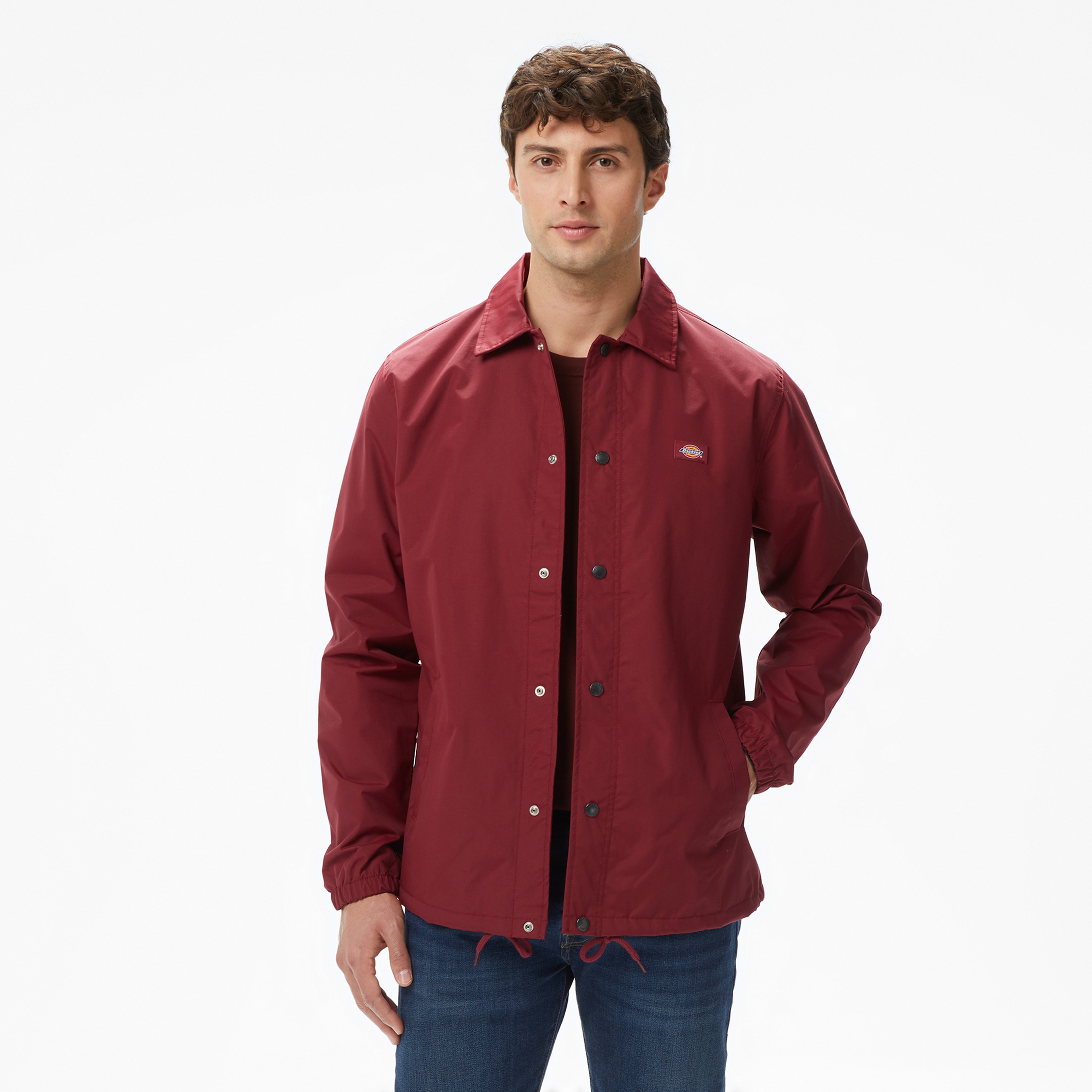 Dickies Oakport Coach Erkek Kırmızı Ceket