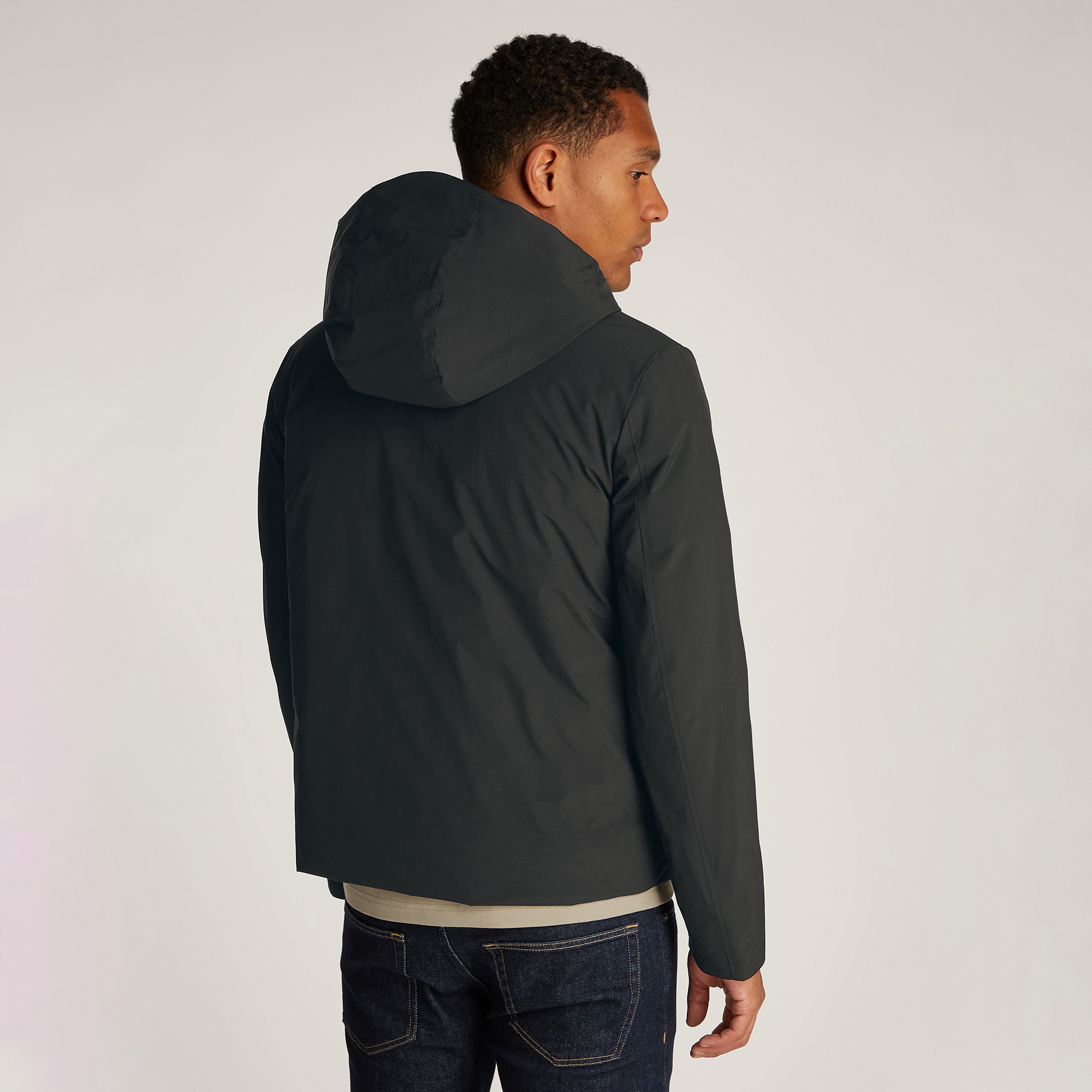 Calvin Klein Erkek Siyah Mont