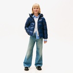 Tommy Hilfiger Essential Down Çocuk Puffer Lacivert Mont