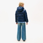 Tommy Hilfiger Essential Down Çocuk Puffer Lacivert Mont