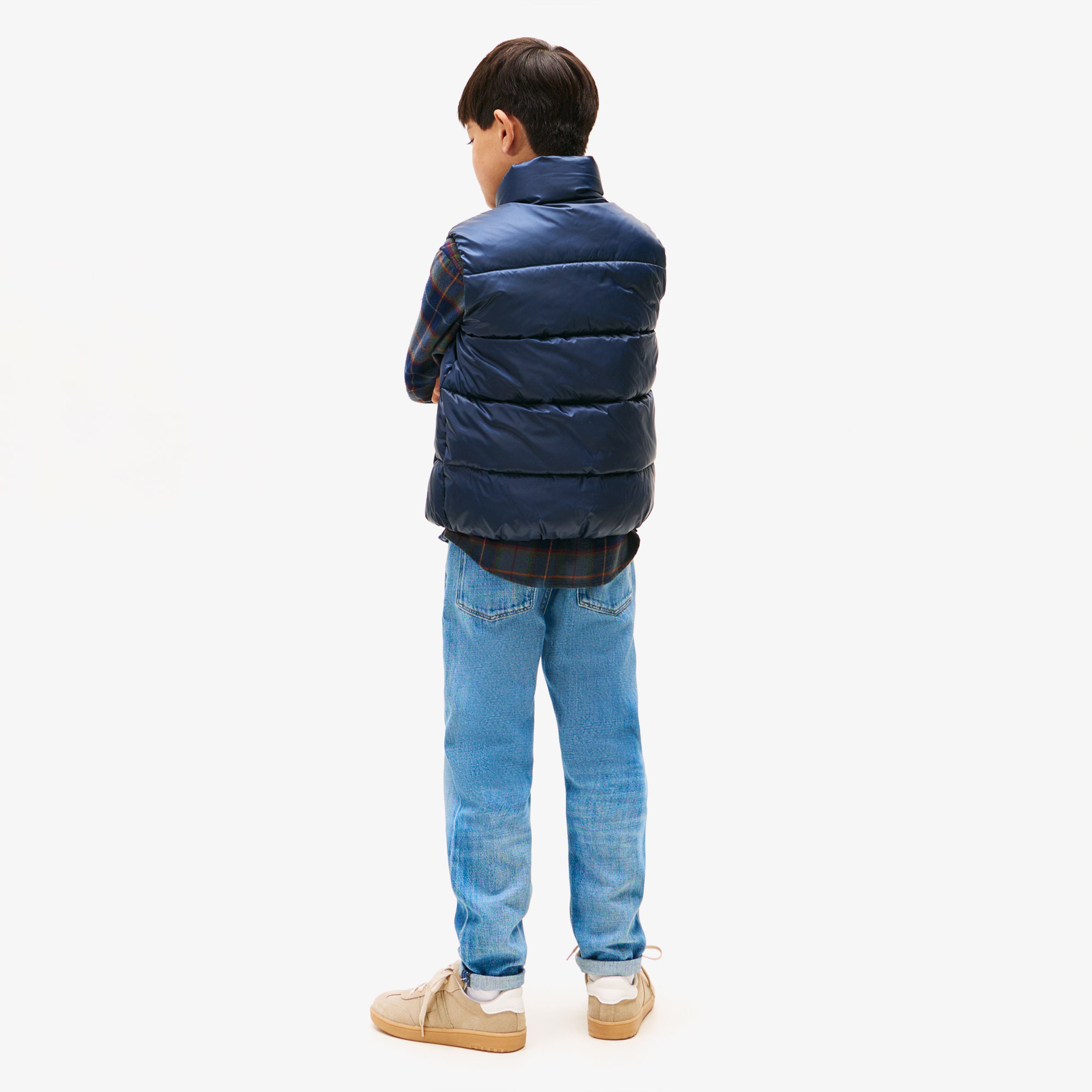 Tommy Hilfiger Essential Padded Çocuk Lacivert Yelek