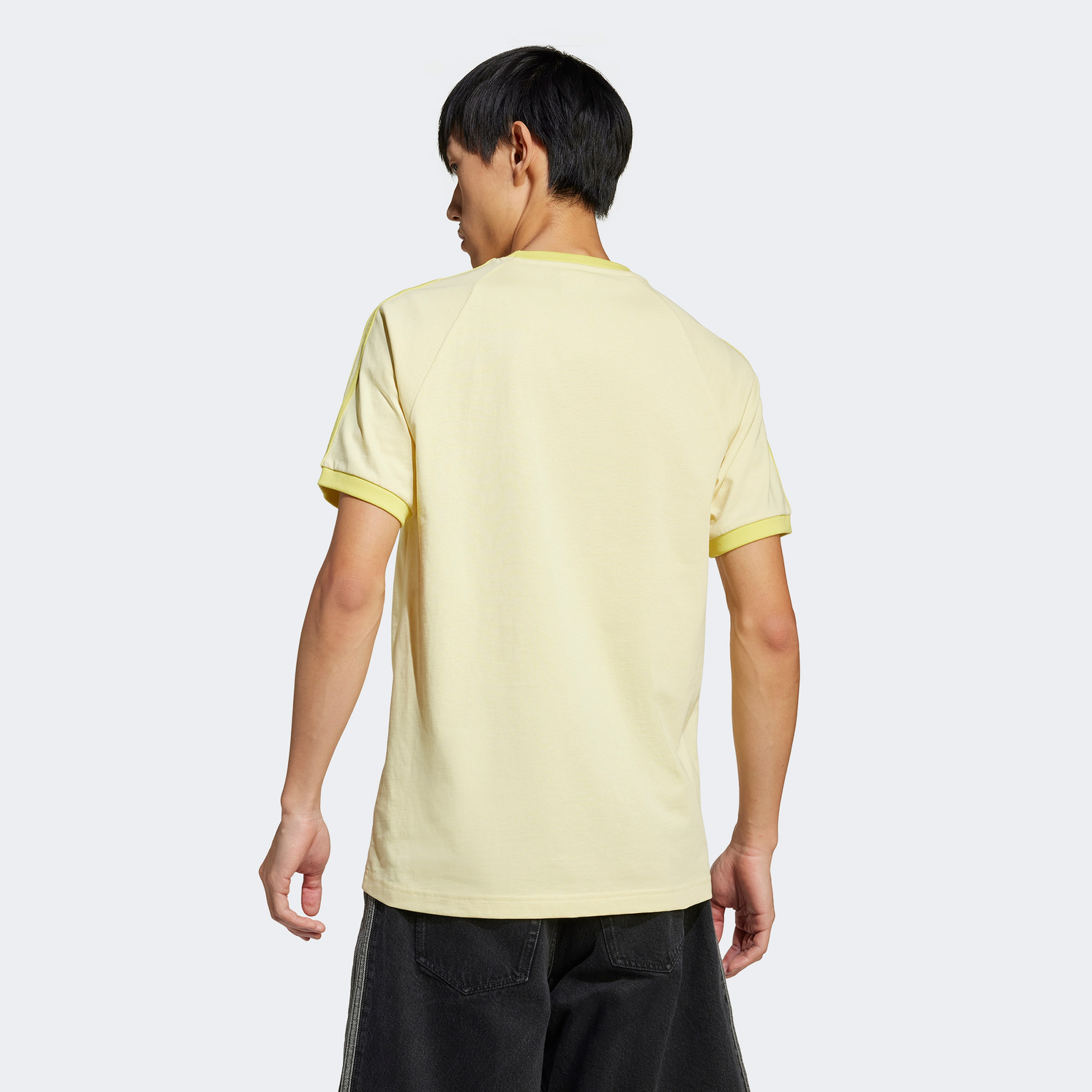 adidas Classics 3-Stripes Erkek Sarı T-Shirt