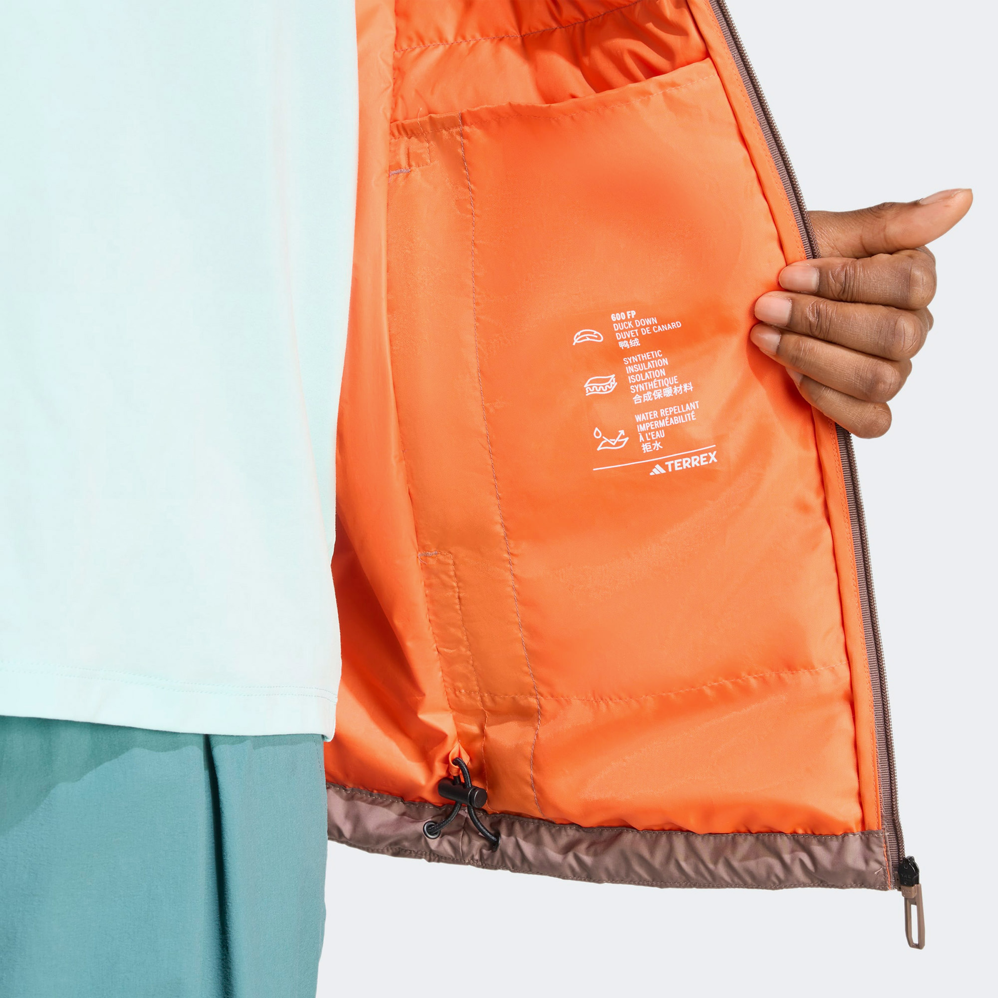 adidas Mountain Down Kadın Kahverengi Mont