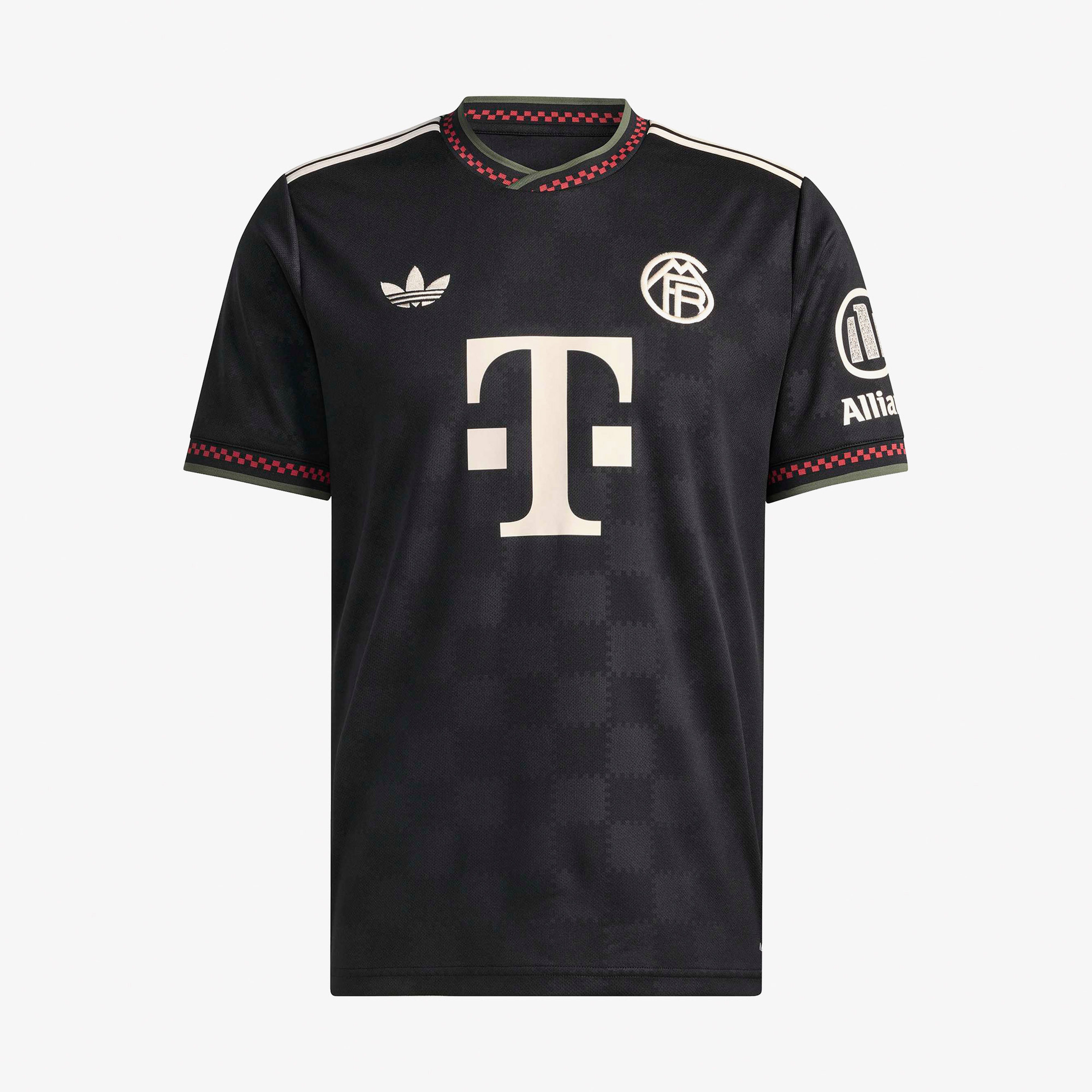 adidas Fc Bayern 24/25 Third Jersey Erkek Siyah T-Shirt