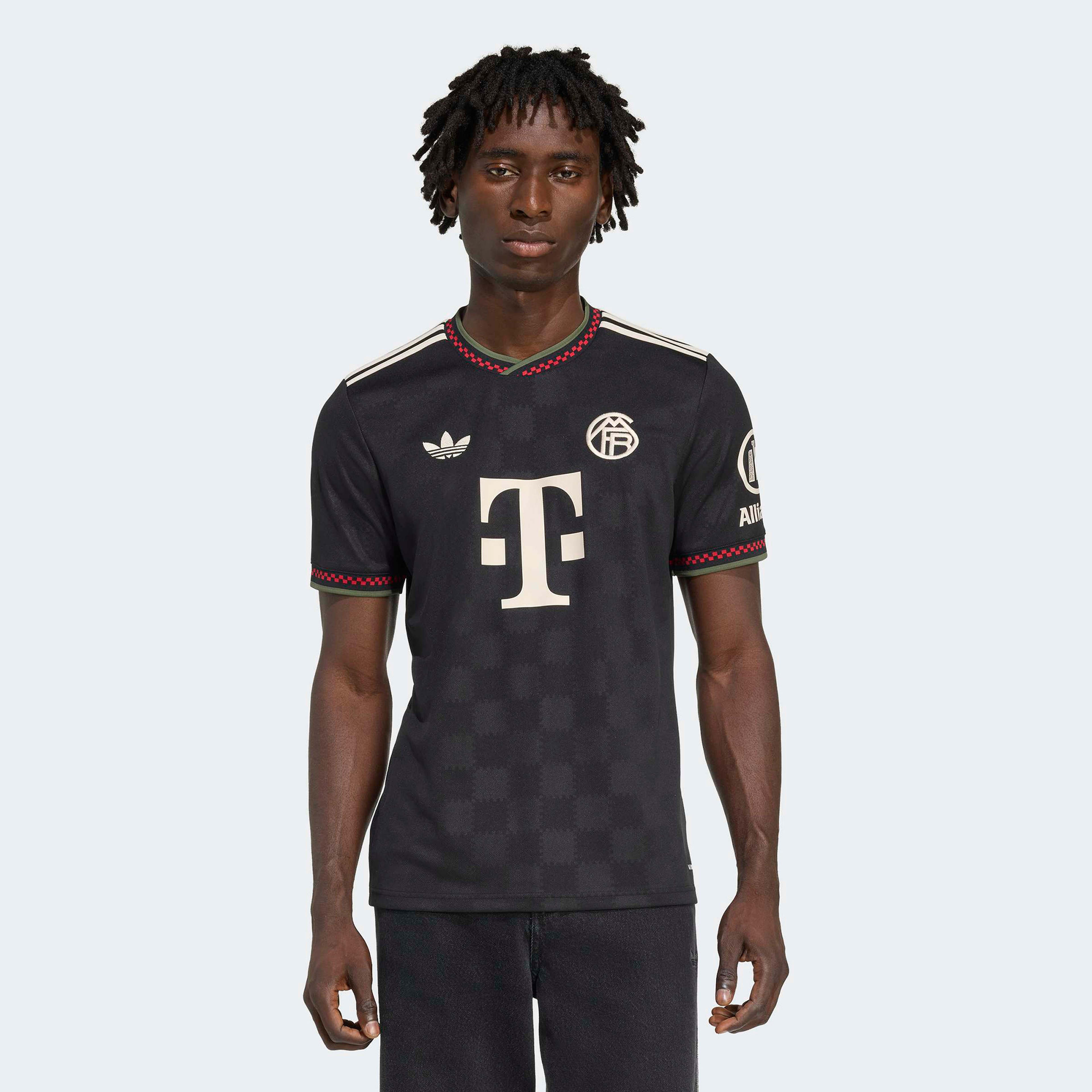 adidas Fc Bayern 24/25 Third Jersey Erkek Siyah T-Shirt