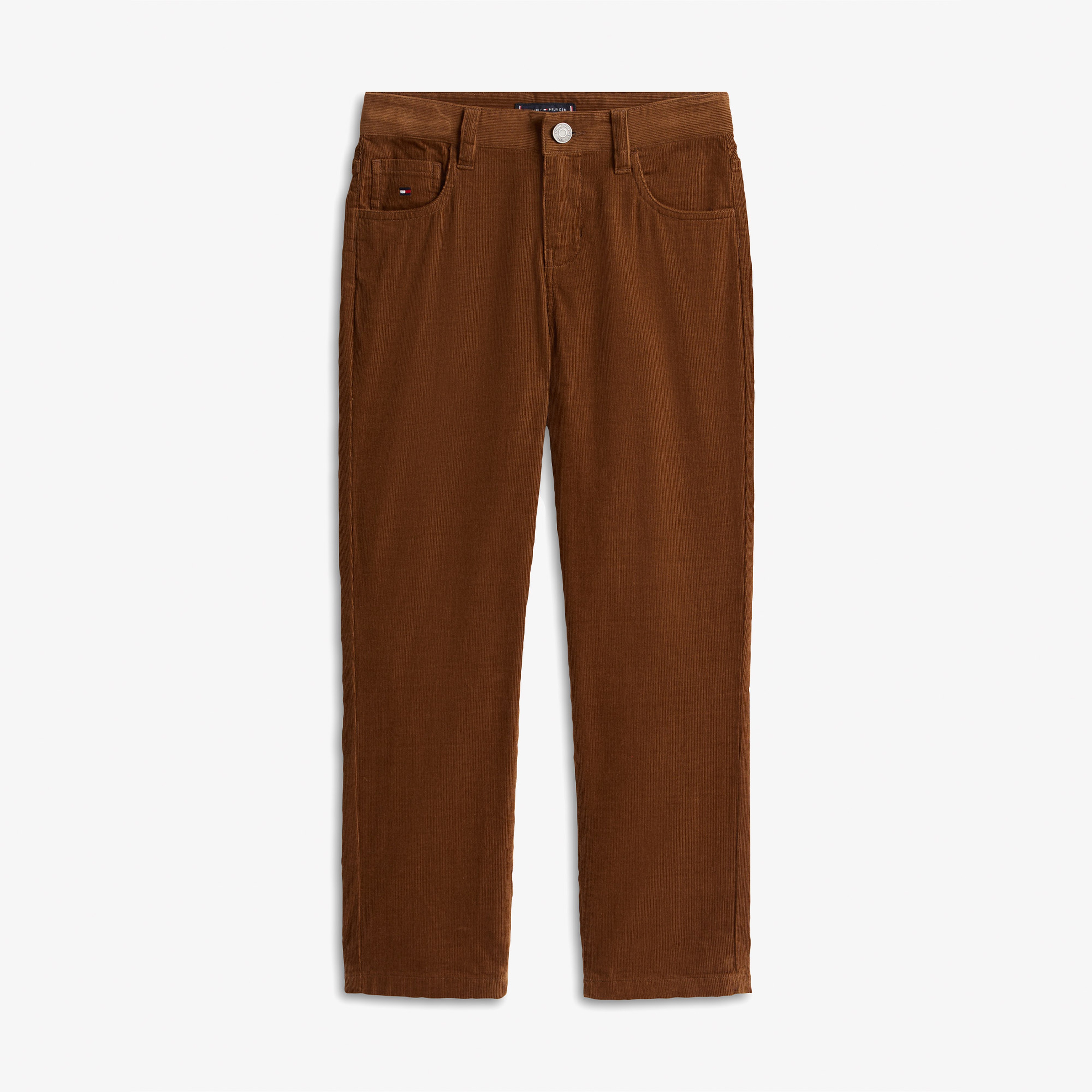 Tommy Hilfiger Corduroy Skater Çocuk 5 Cepli Kahverengi Pantolon