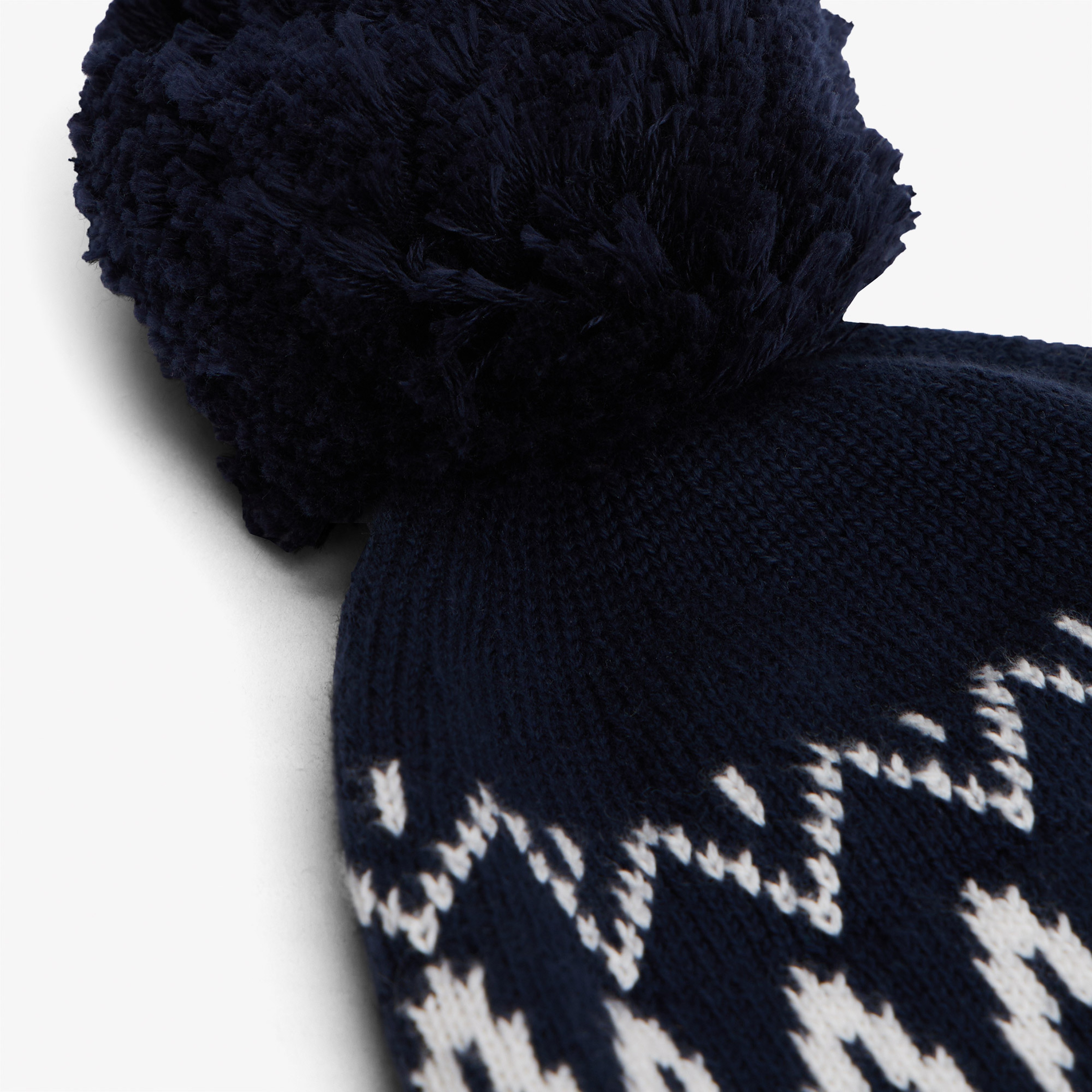 Tommy Hilfiger Fairisle Çocuk Lacivert Bere