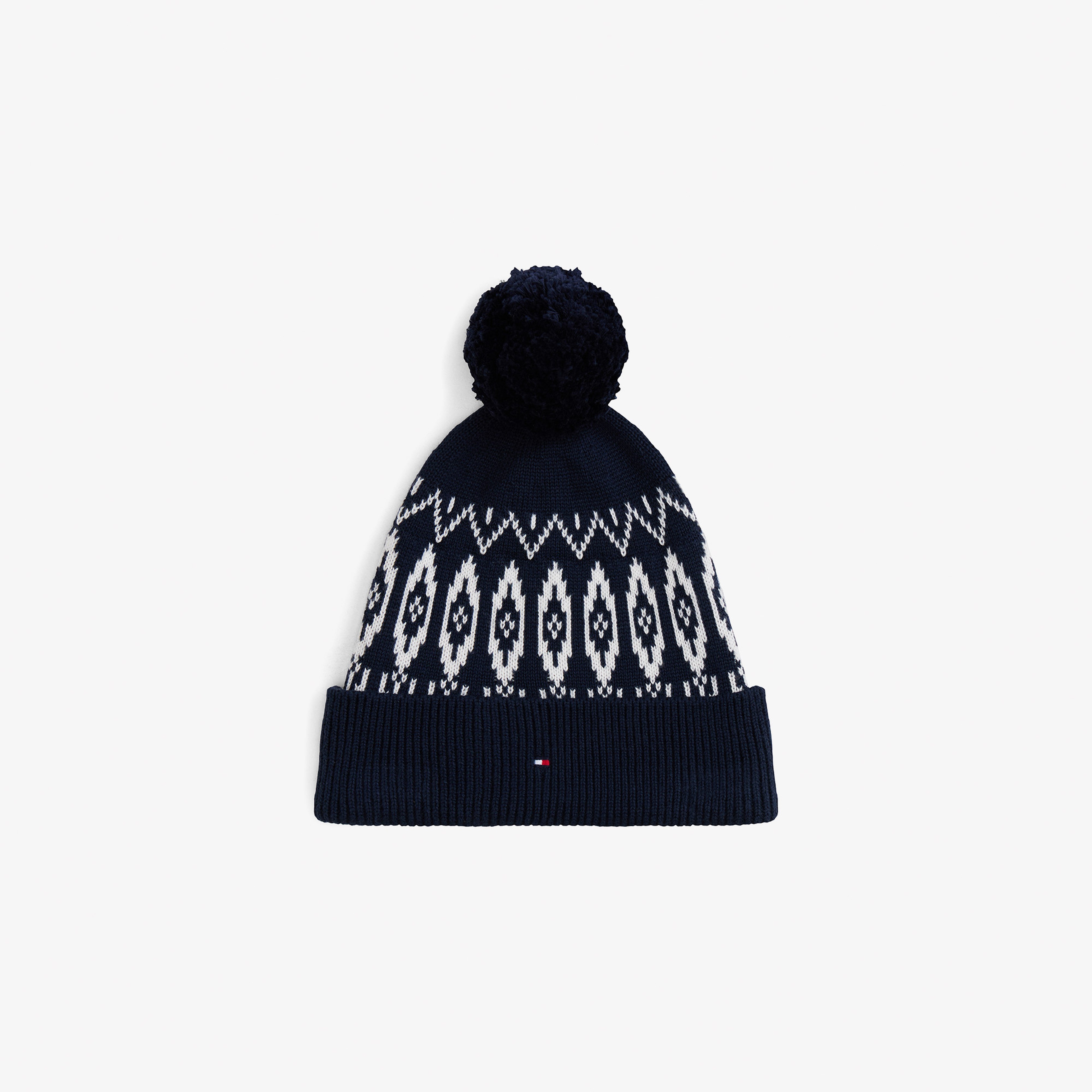 Tommy Hilfiger Fairisle Çocuk Lacivert Bere