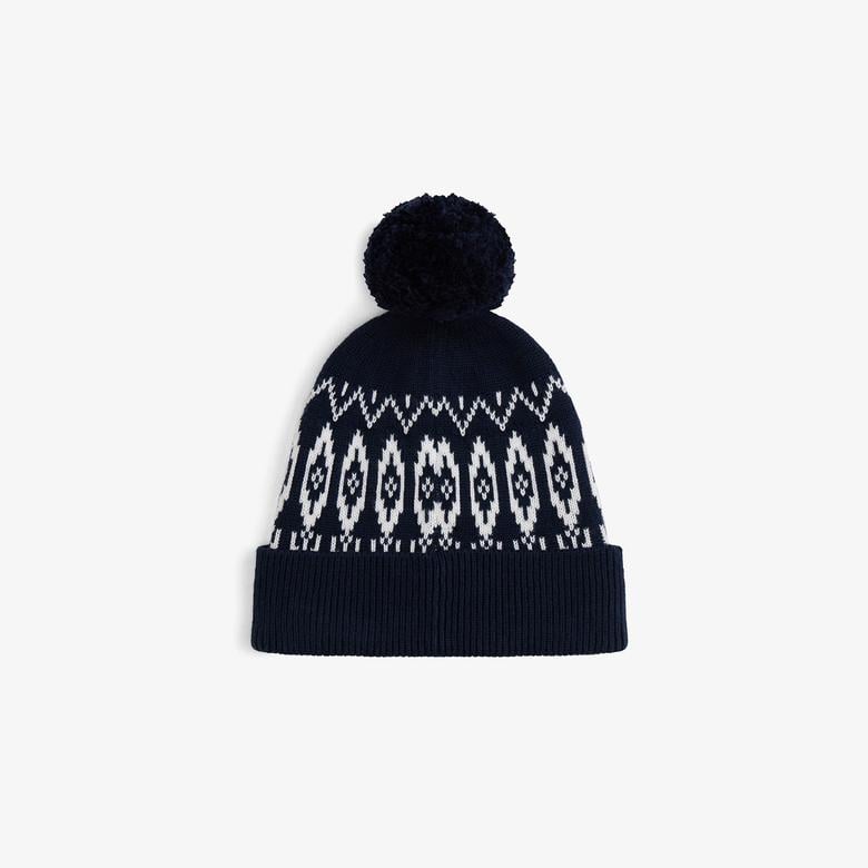 Tommy Hilfiger Fairisle Çocuk Lacivert Bere