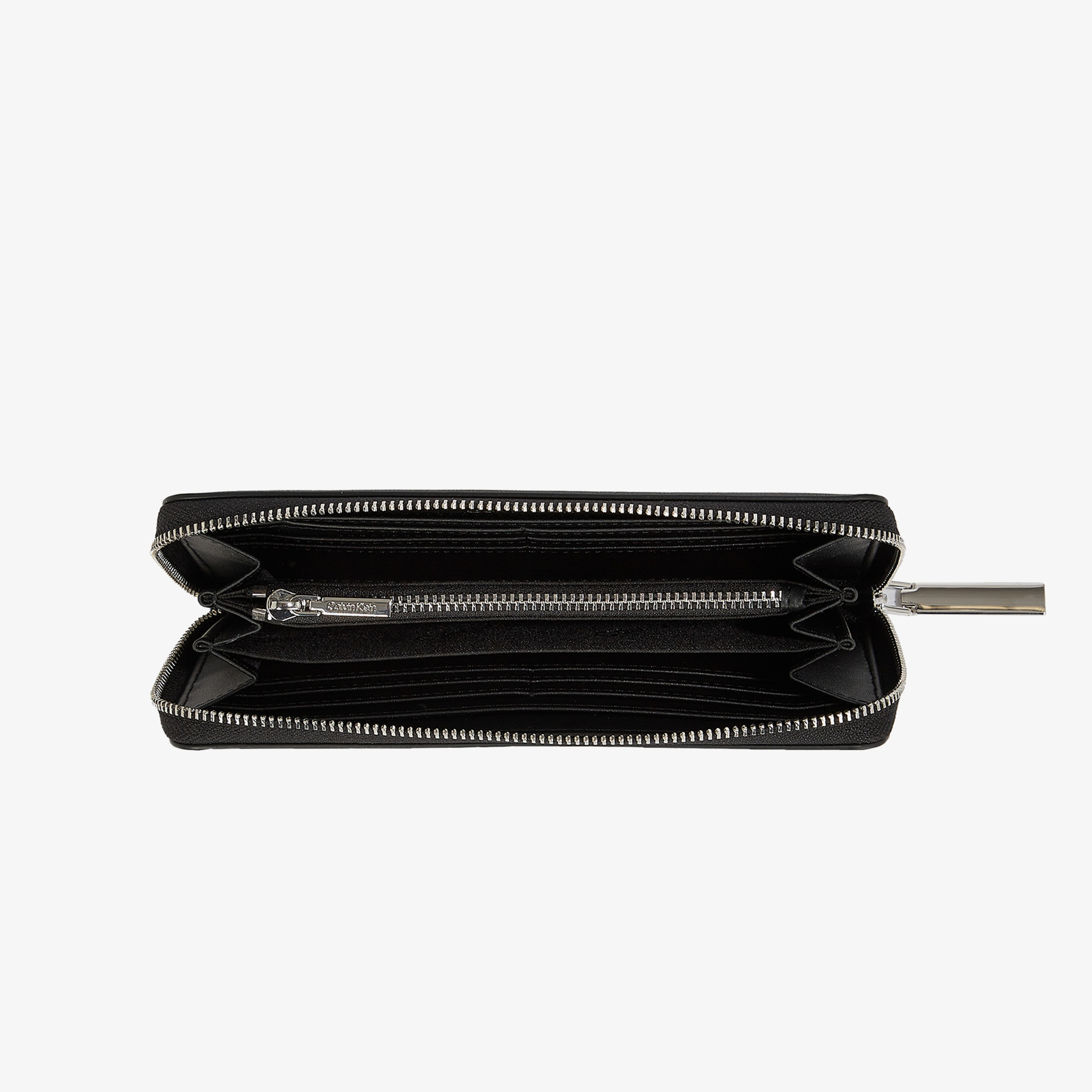 Calvin Klein Daily Large Zip Around Pbl Kadın Siyah Cüzdan