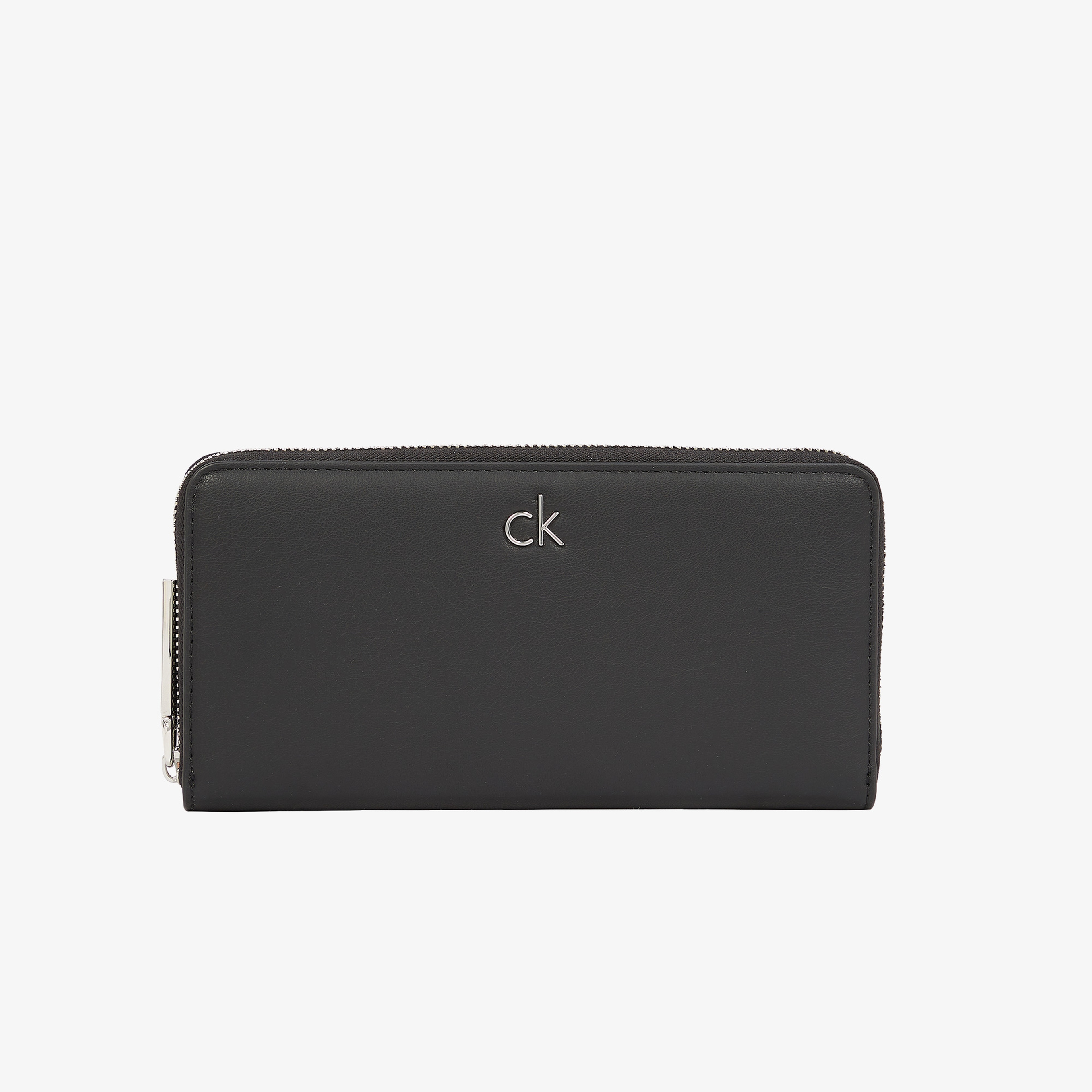 Calvin Klein Daily Large Zip Around Pbl Kadın Siyah Cüzdan