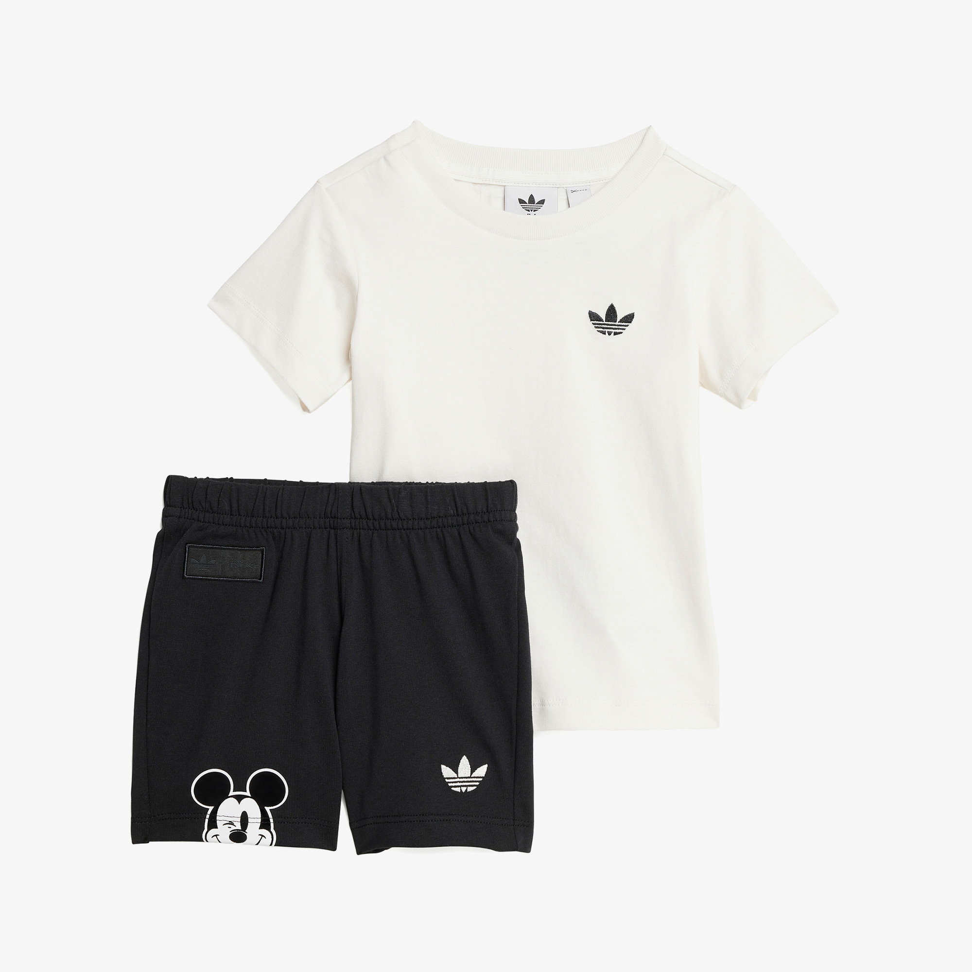 adidas x Disney Mickey Mouse Çocuk Beyaz Eşofman Takımı