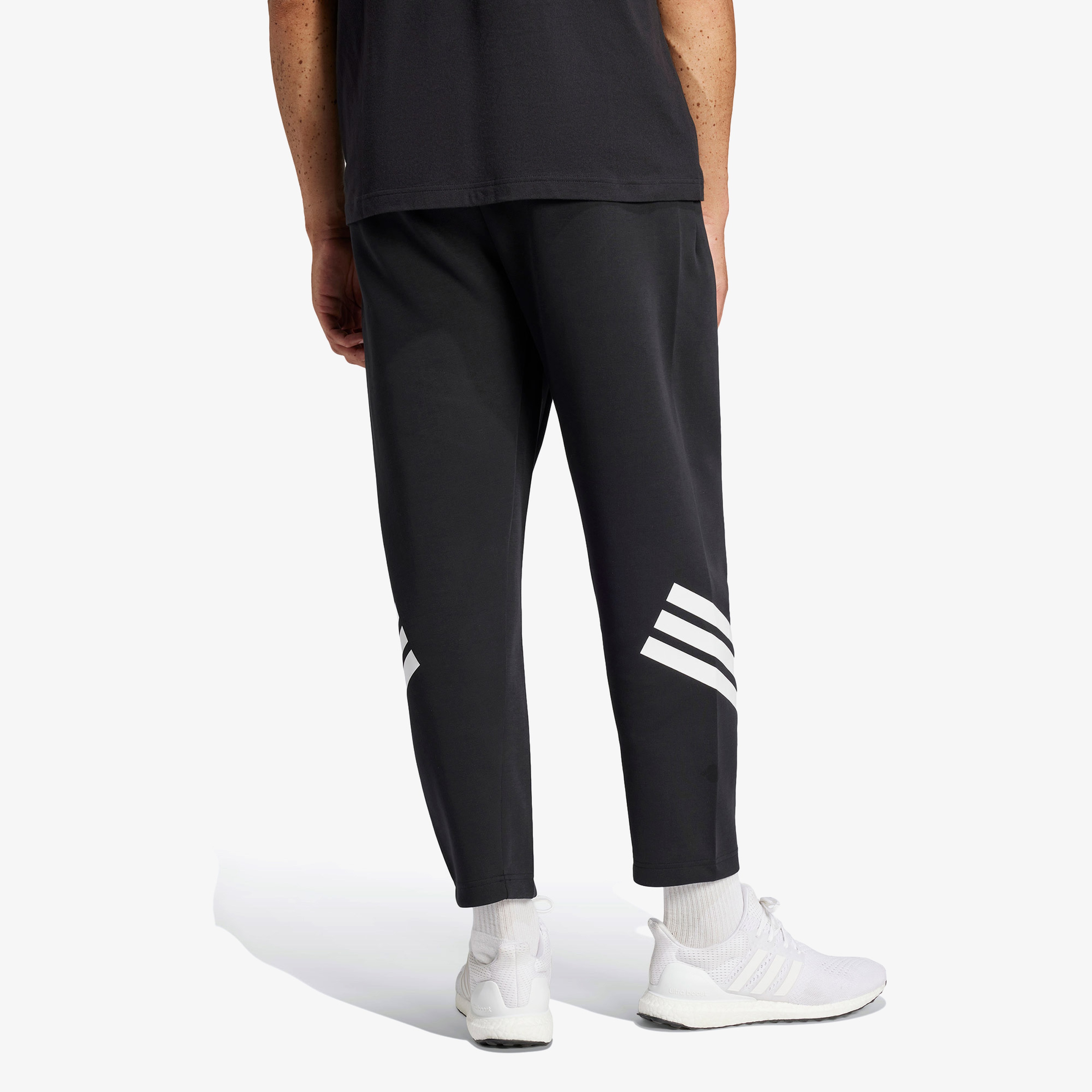 adidas Future Icon 3-Stripes Erkek Siyah Eşofman Altı