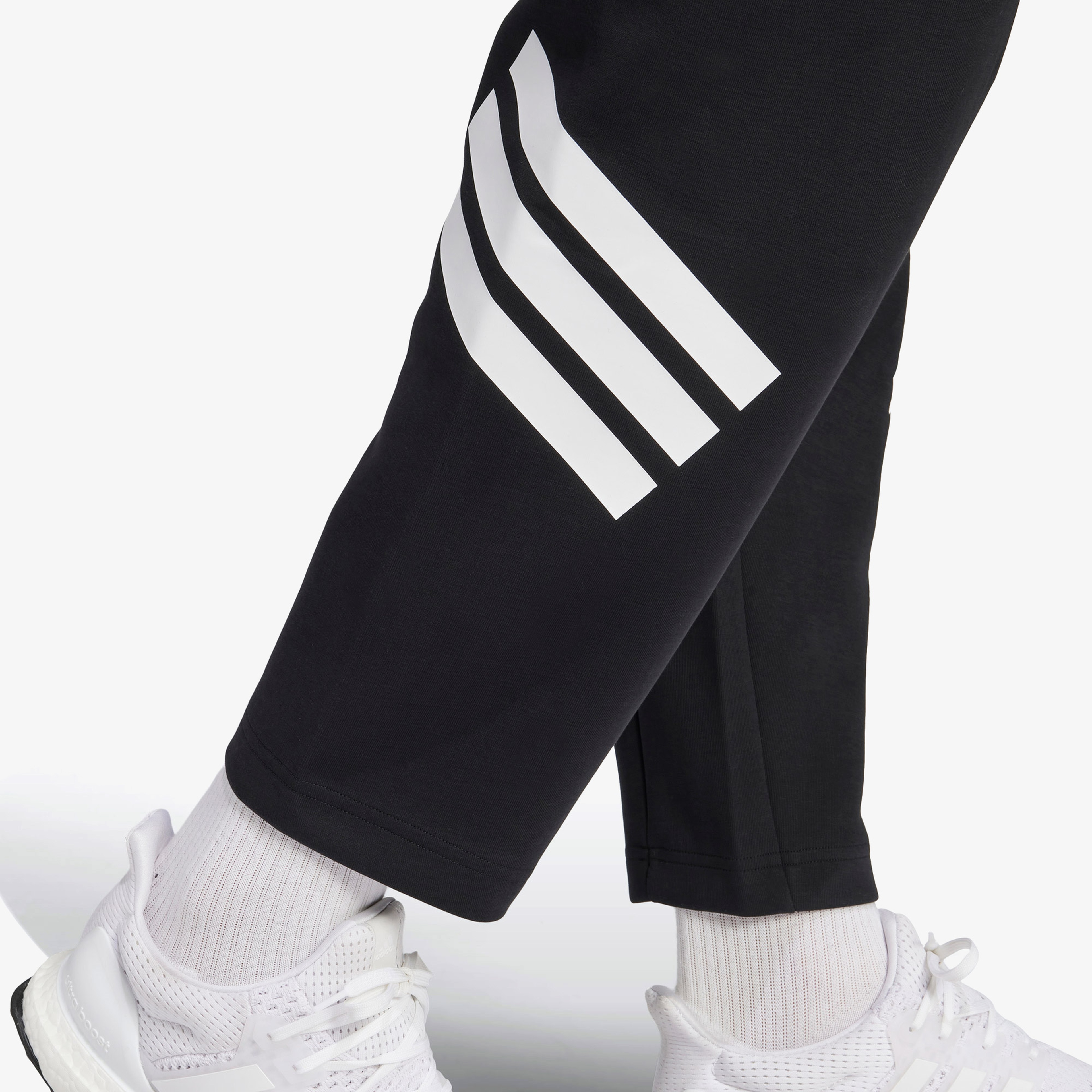 adidas Future Icon 3-Stripes Erkek Siyah Eşofman Altı