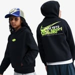 Nike Sportswear Club Fleece Çocuk Siyah Kapüşonlu Hoodie
