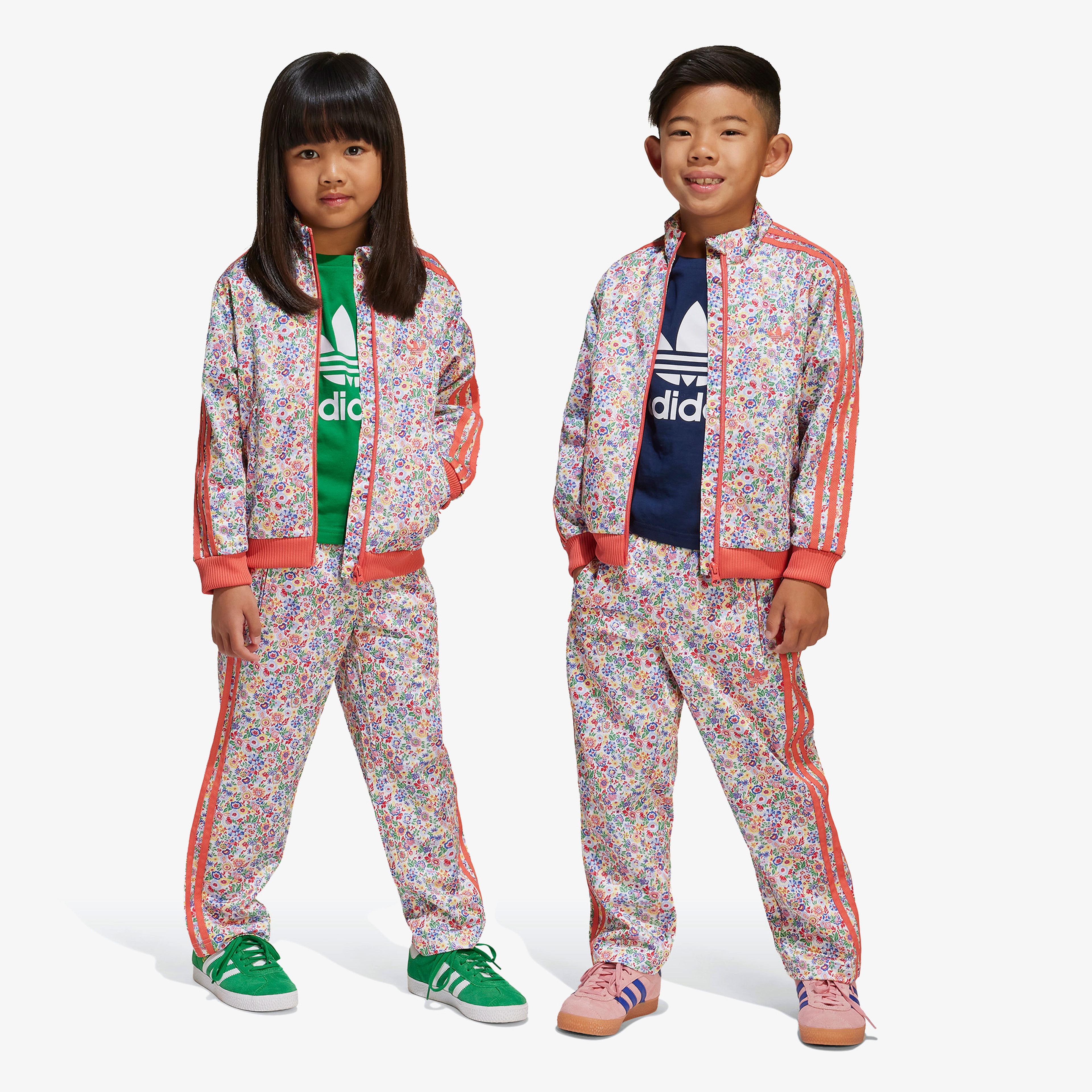adidas Originals x Liberty London Firebird Track Çocuk Renkli Eşofman Takımı