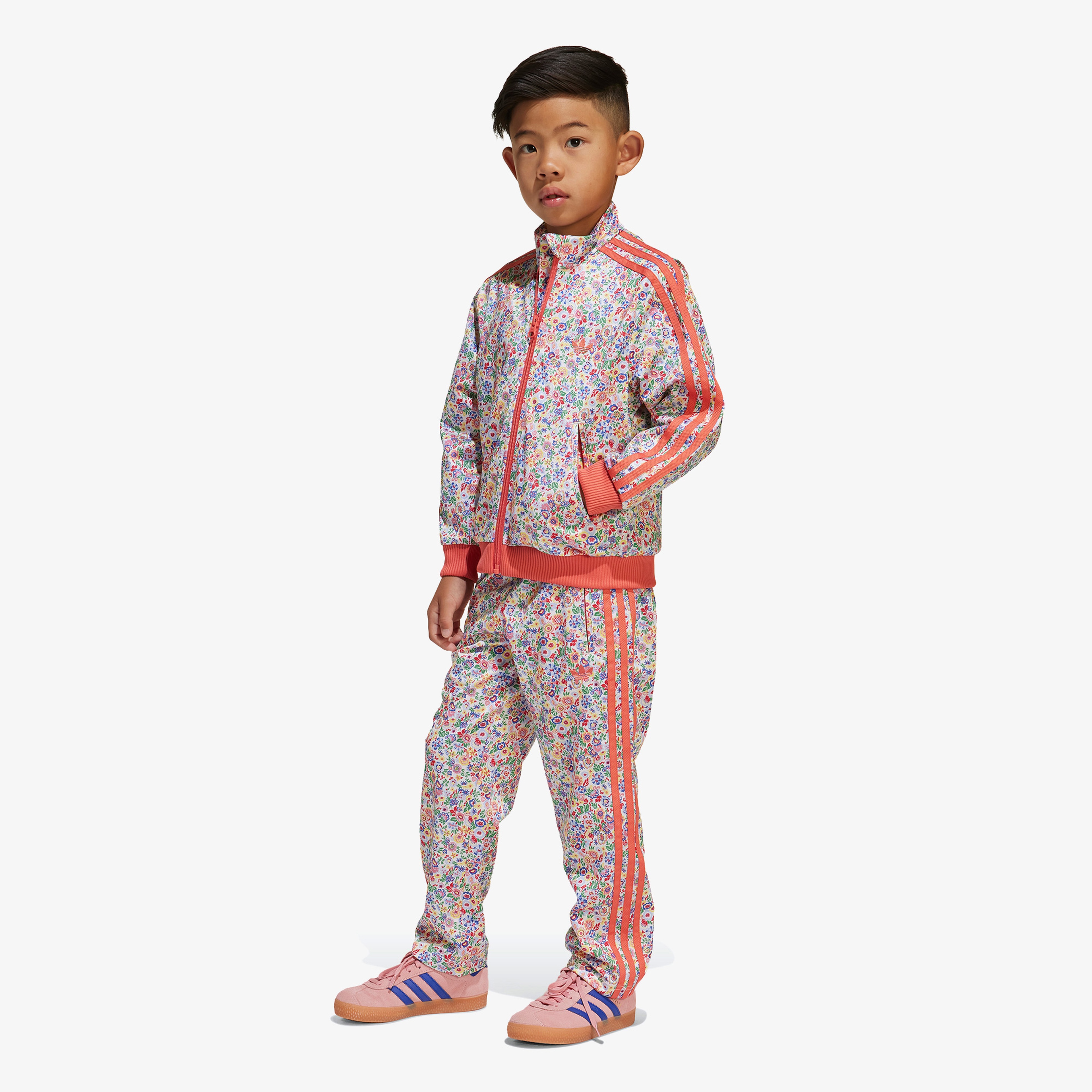 adidas Originals x Liberty London Firebird Track Çocuk Renkli Eşofman Takımı
