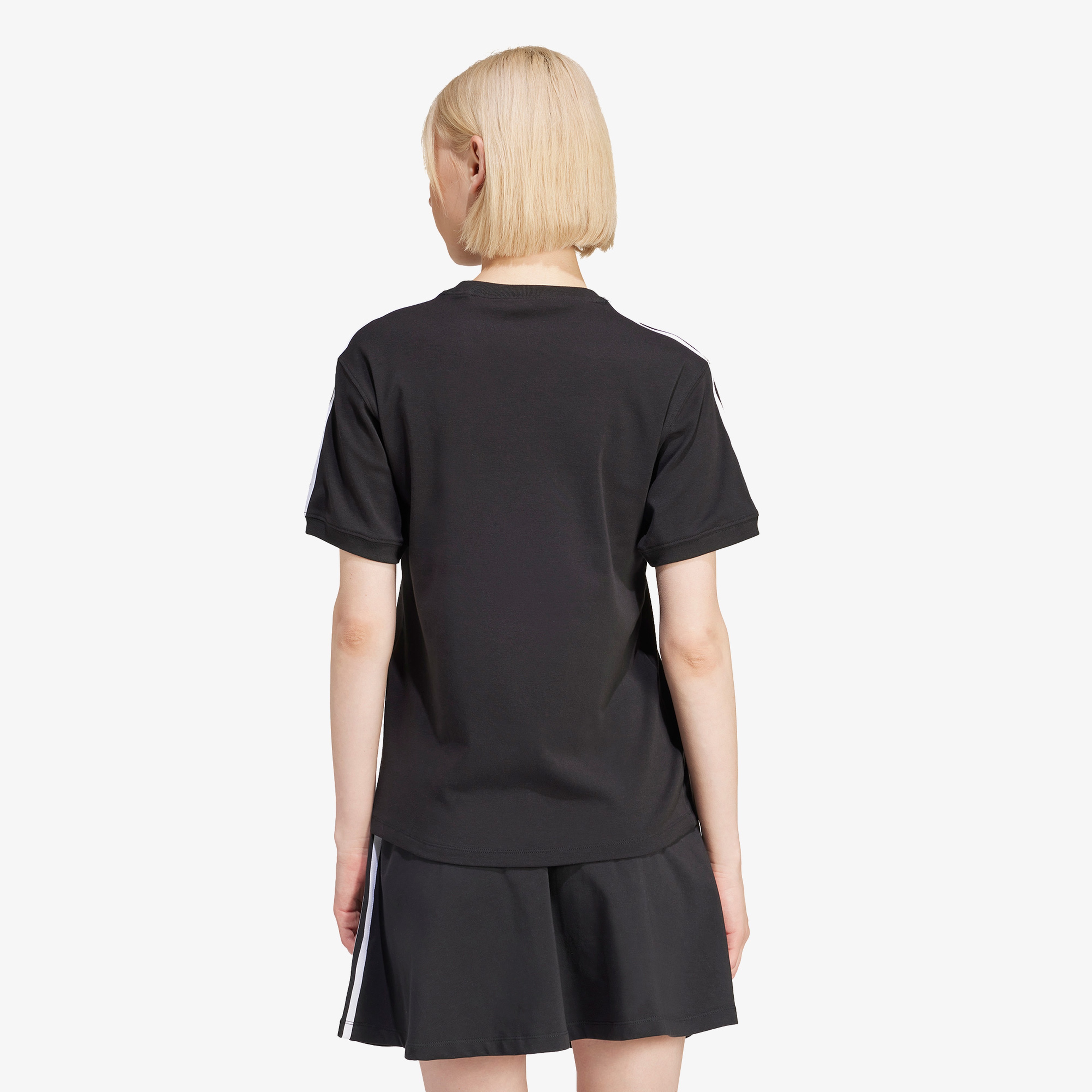 adidas 3-Stripes Baby Kadın Siyah T-Shirt