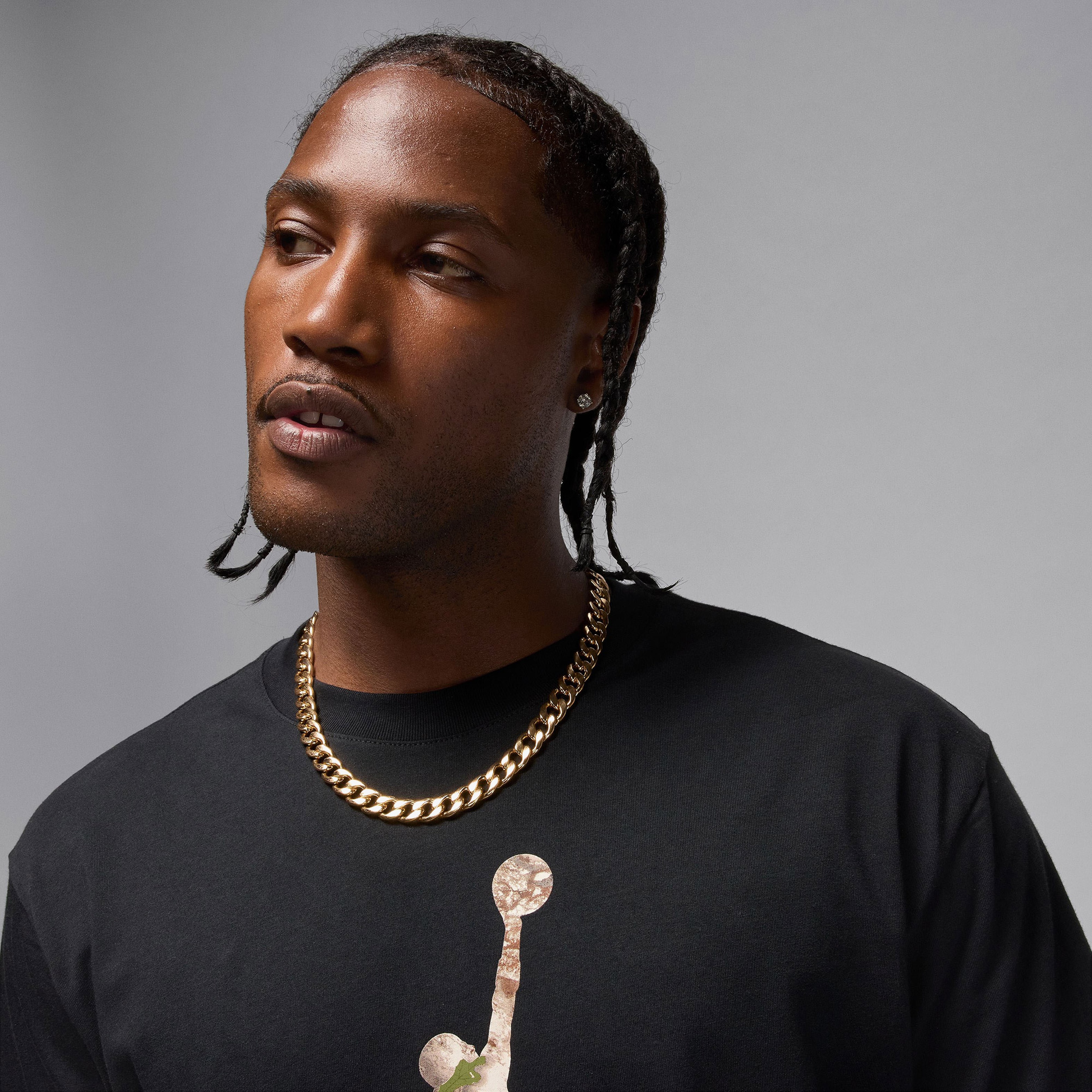 Jordan Brooklyn Realtree Erkek Siyah T-Shirt