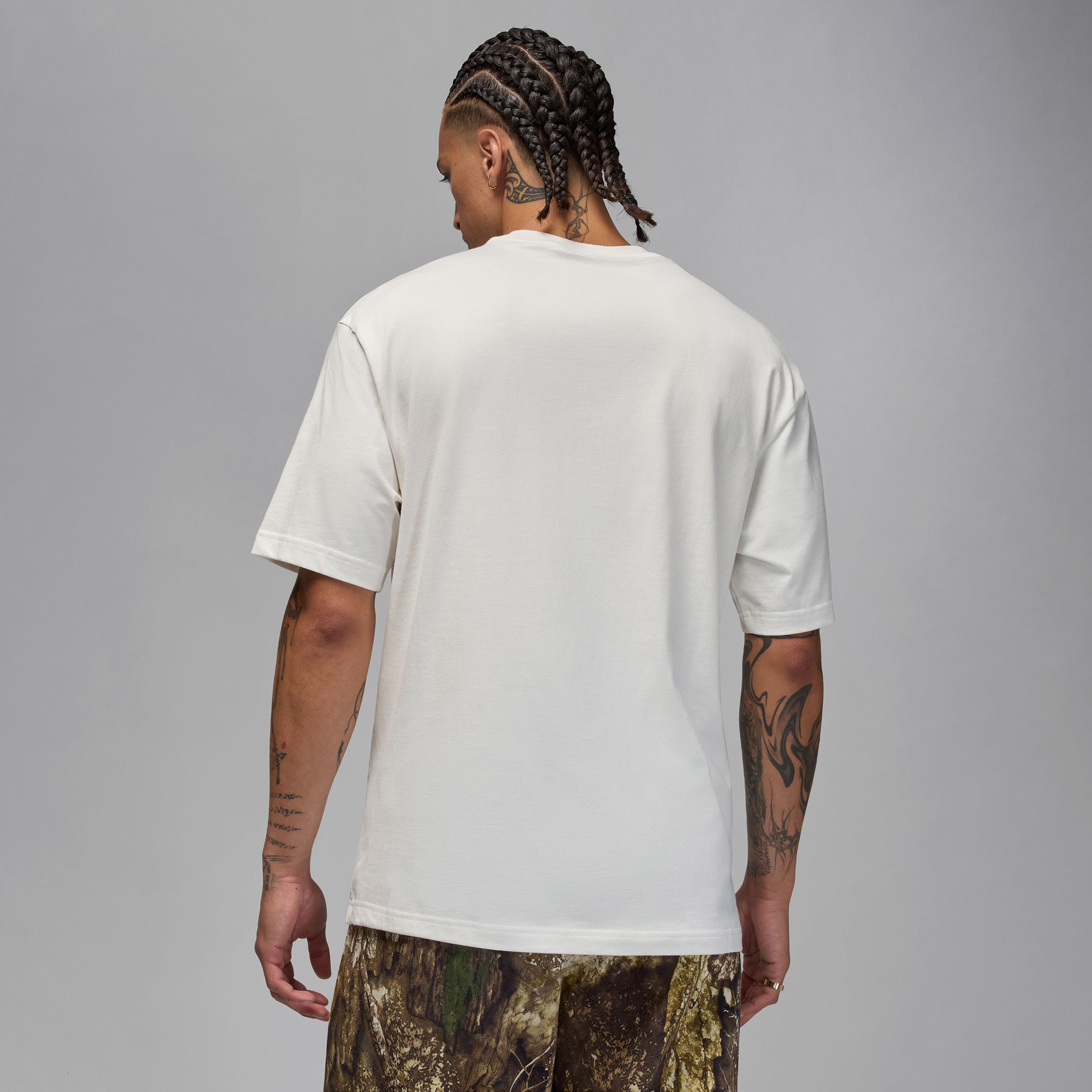 Jordan Brooklyn Realtree Erkek Krem T-Shirt