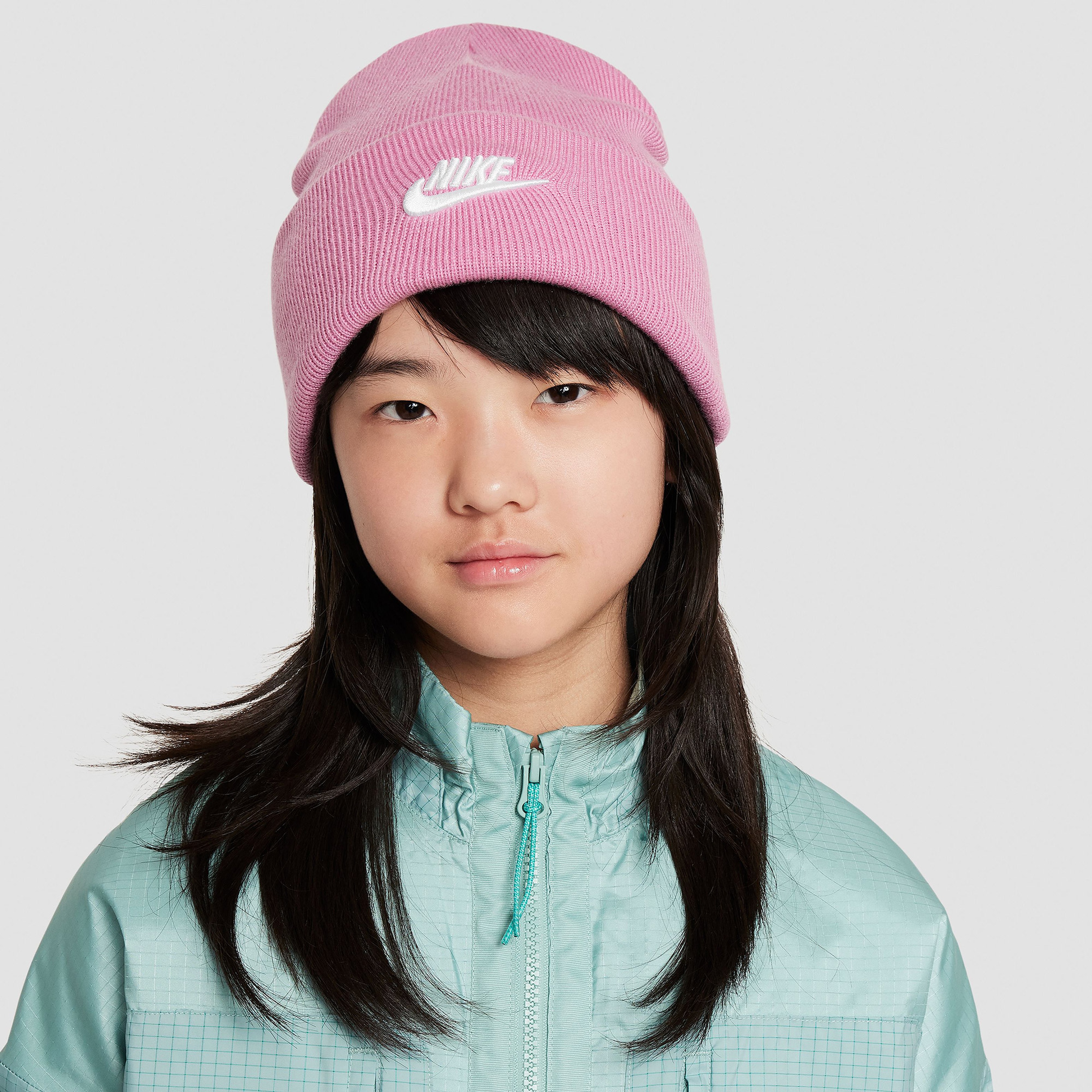 Nike Peak Çocuk Pembe Bere