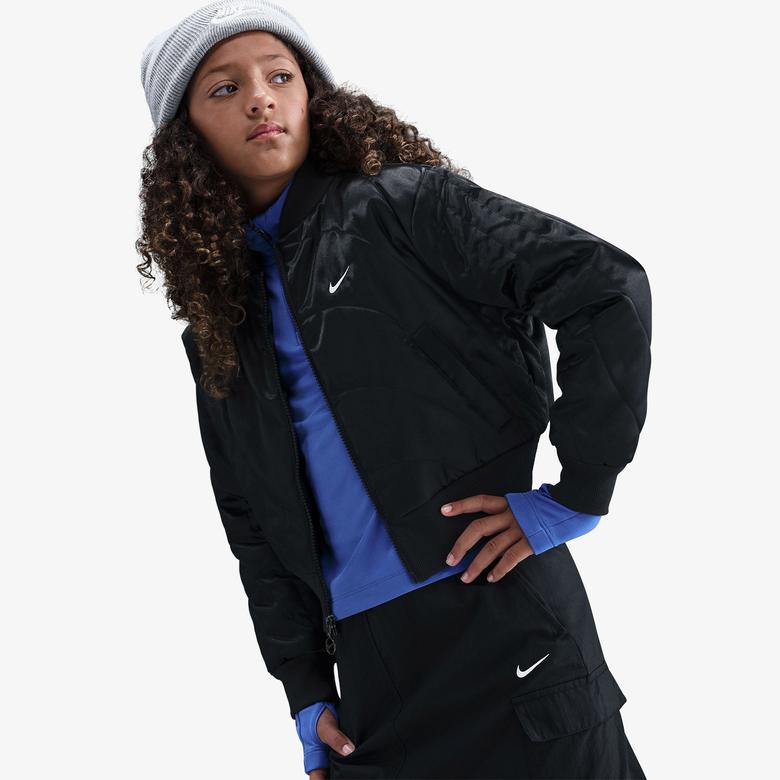 Nike Sportswear Çocuk Siyah Ceket