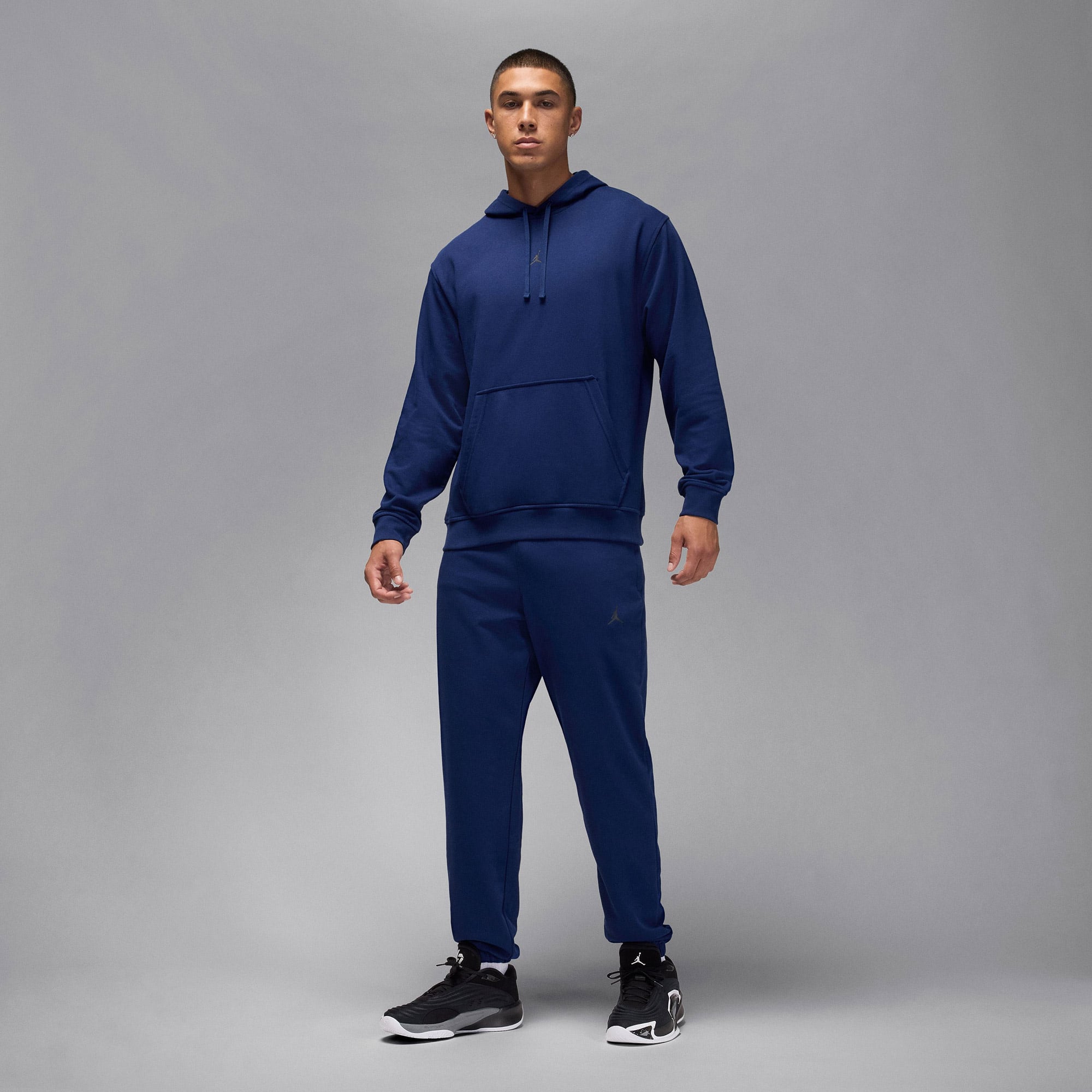 Jordan Dri-Fit Sport Crossover Fleece Erkek Lacivert Eşofman