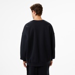 Nike Club Ft Oversized Crew Erkek Siyah Sweatshirt