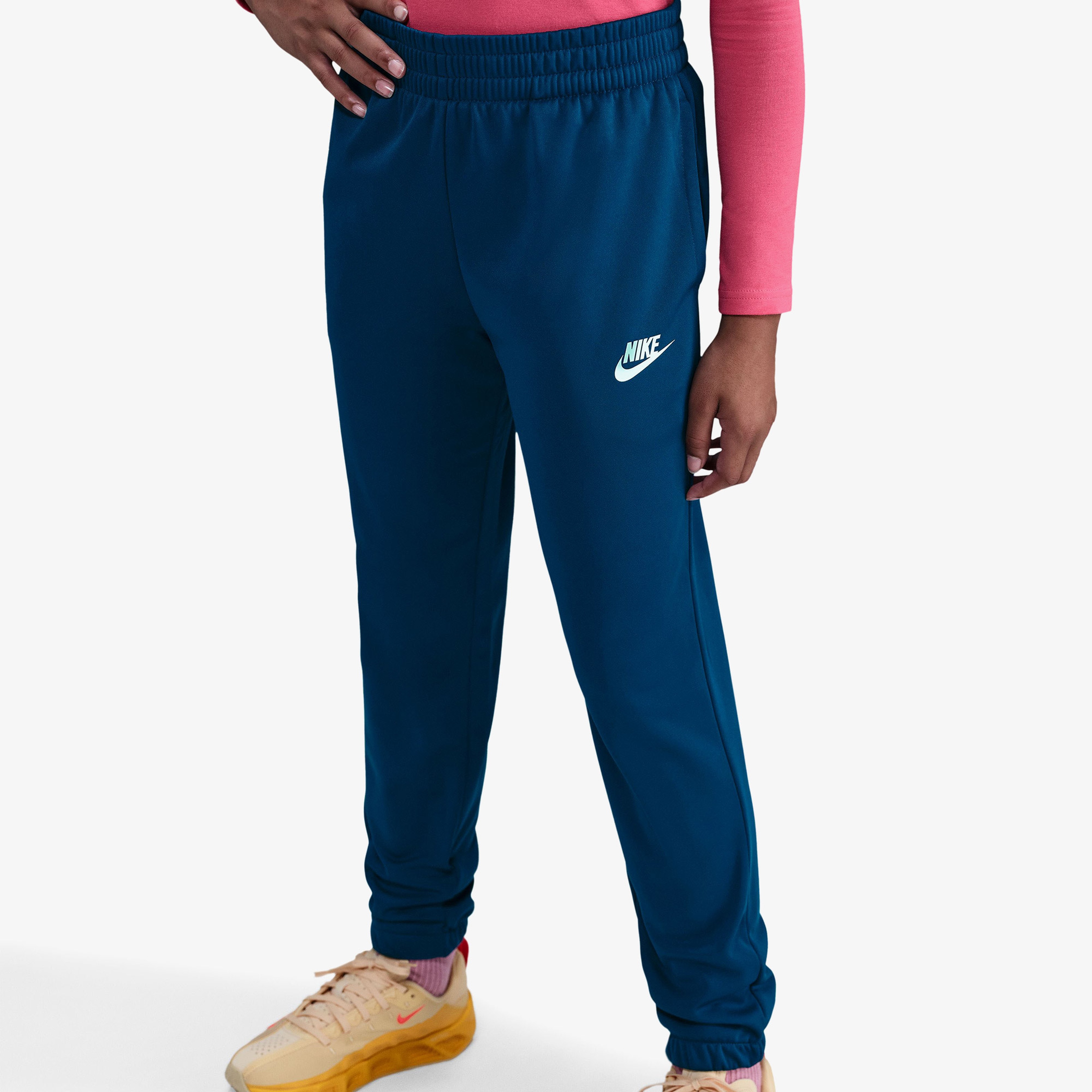 Nike Sportswear Dri-Fit Tracksuit Çocuk Mavi Eşofman Takımı