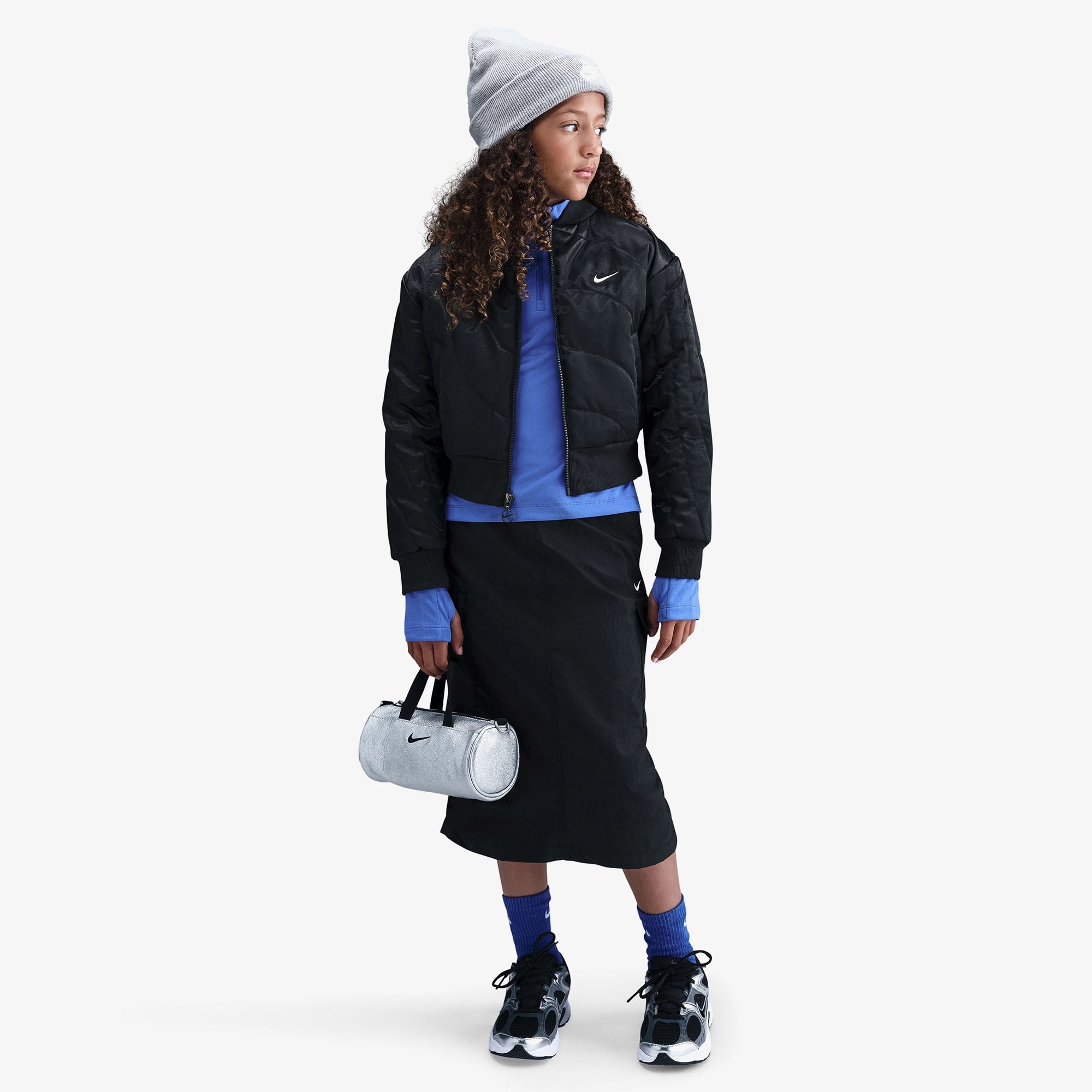 Nike Sportswear Çocuk Siyah Ceket