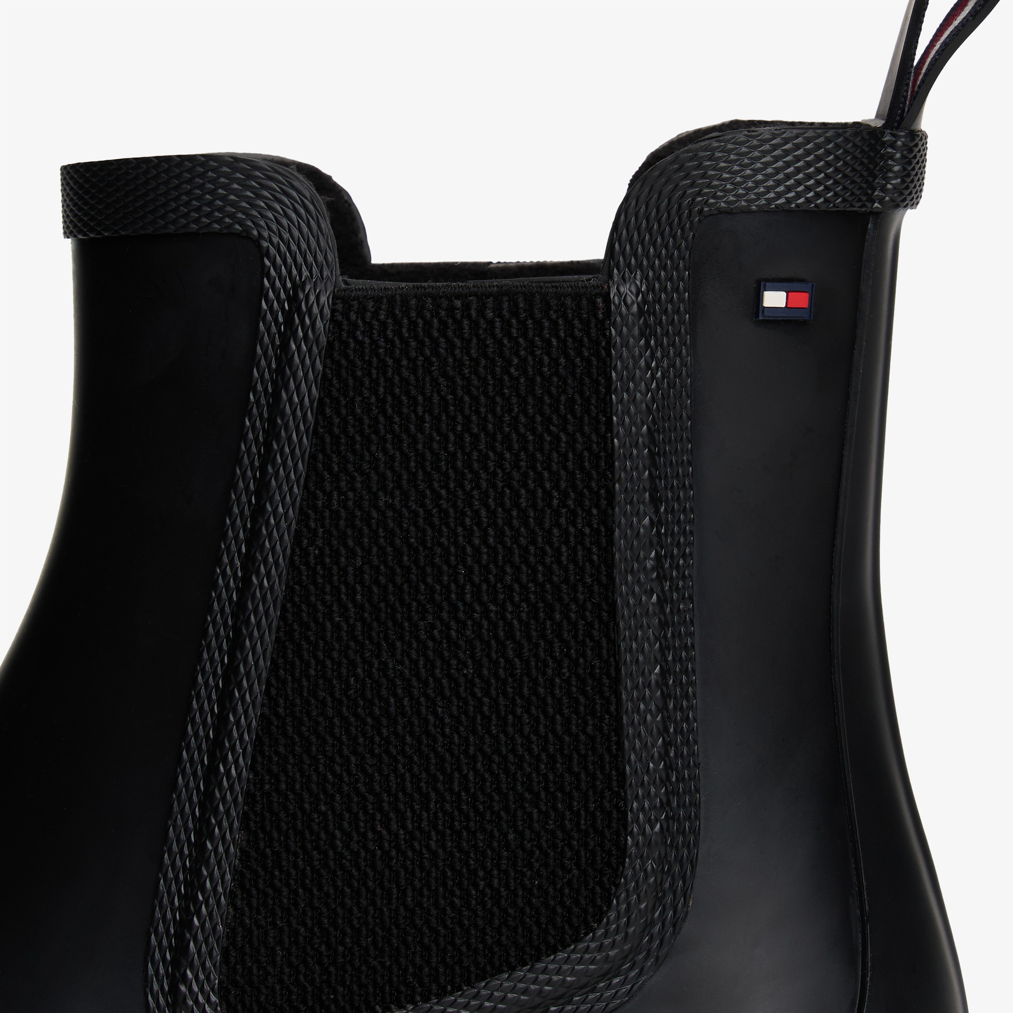 Tommy Hilfiger Flag Ankle Warm Lining Kadın Siyah Bot