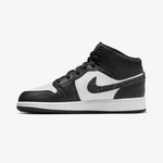 Nike Air Jordan 1 Mid Se Kadın Siyah/Beyaz Sneaker