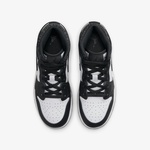 Nike Air Jordan 1 Mid Se Kadın Siyah/Beyaz Sneaker