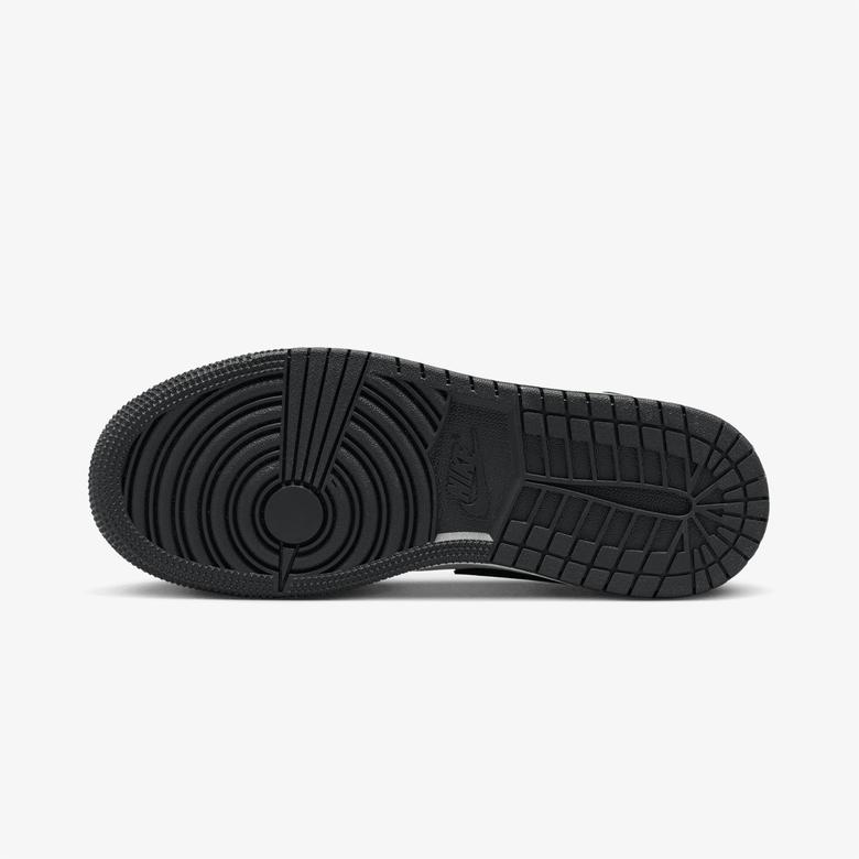 Nike Air Jordan 1 Mid Se Kadın Siyah/Beyaz Sneaker