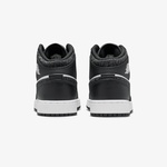 Nike Air Jordan 1 Mid Se Kadın Siyah/Beyaz Sneaker