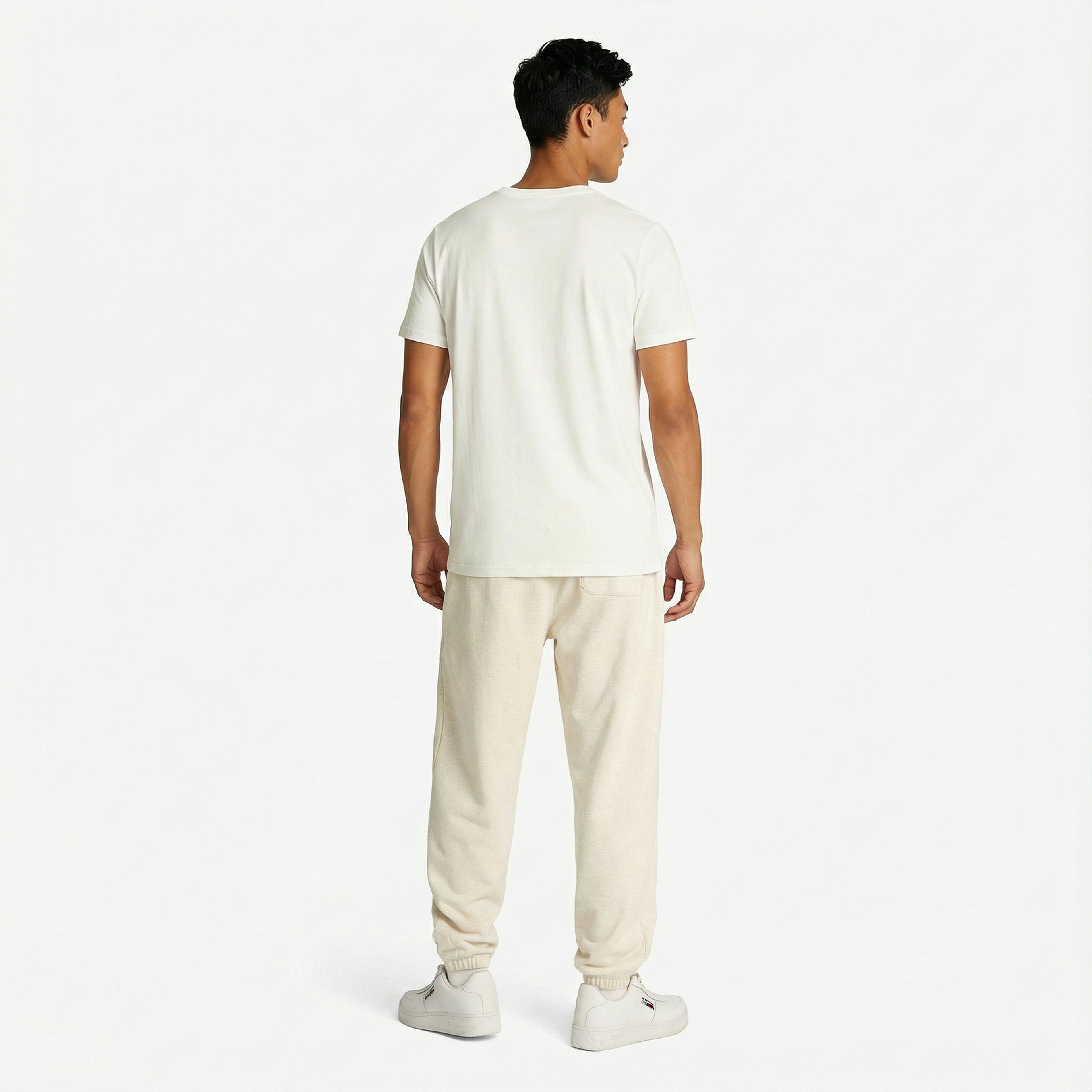 Tommy Jeans Graphic Ext Erkek Beyaz T-Shirt