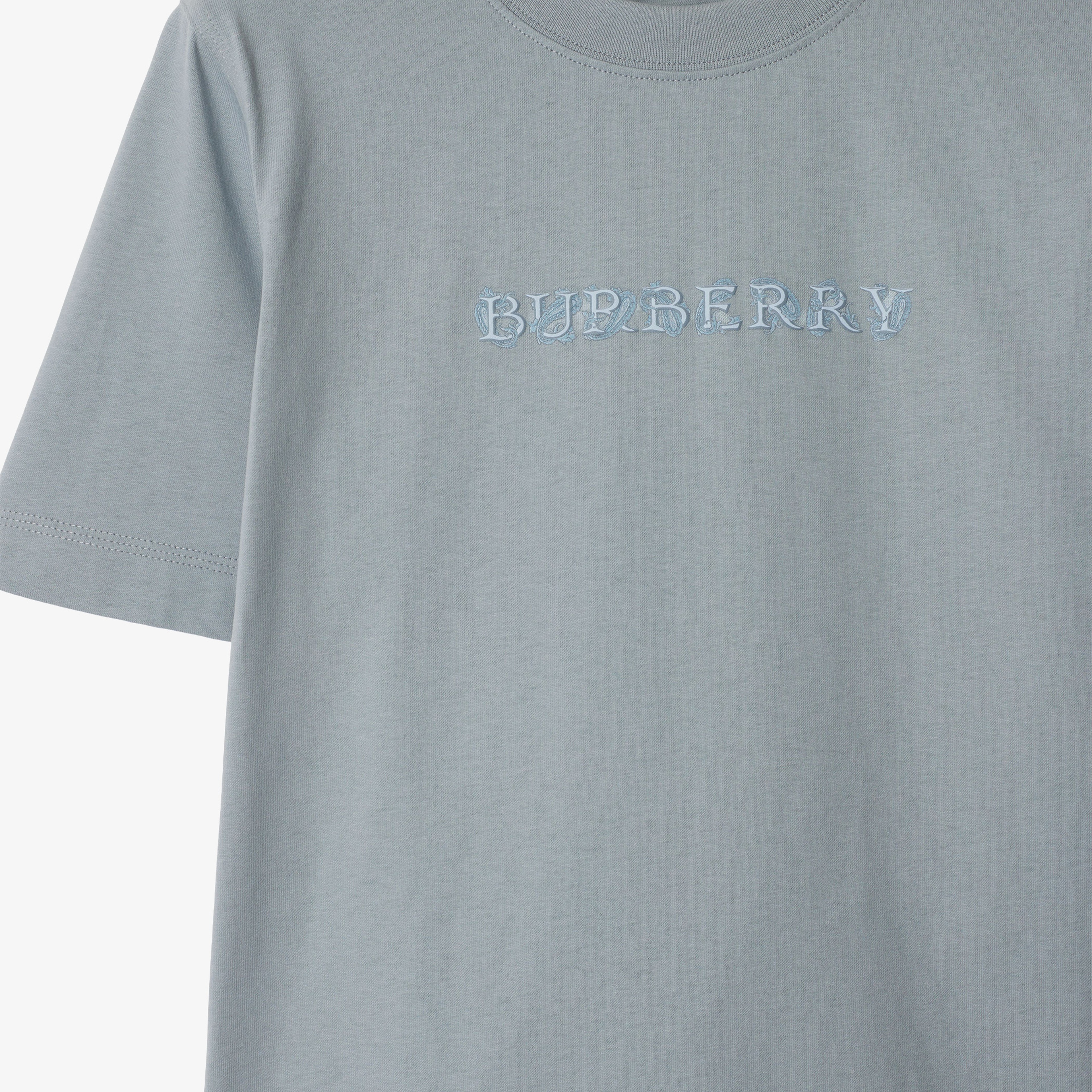 Burberry Kadın Mavi T-Shirt