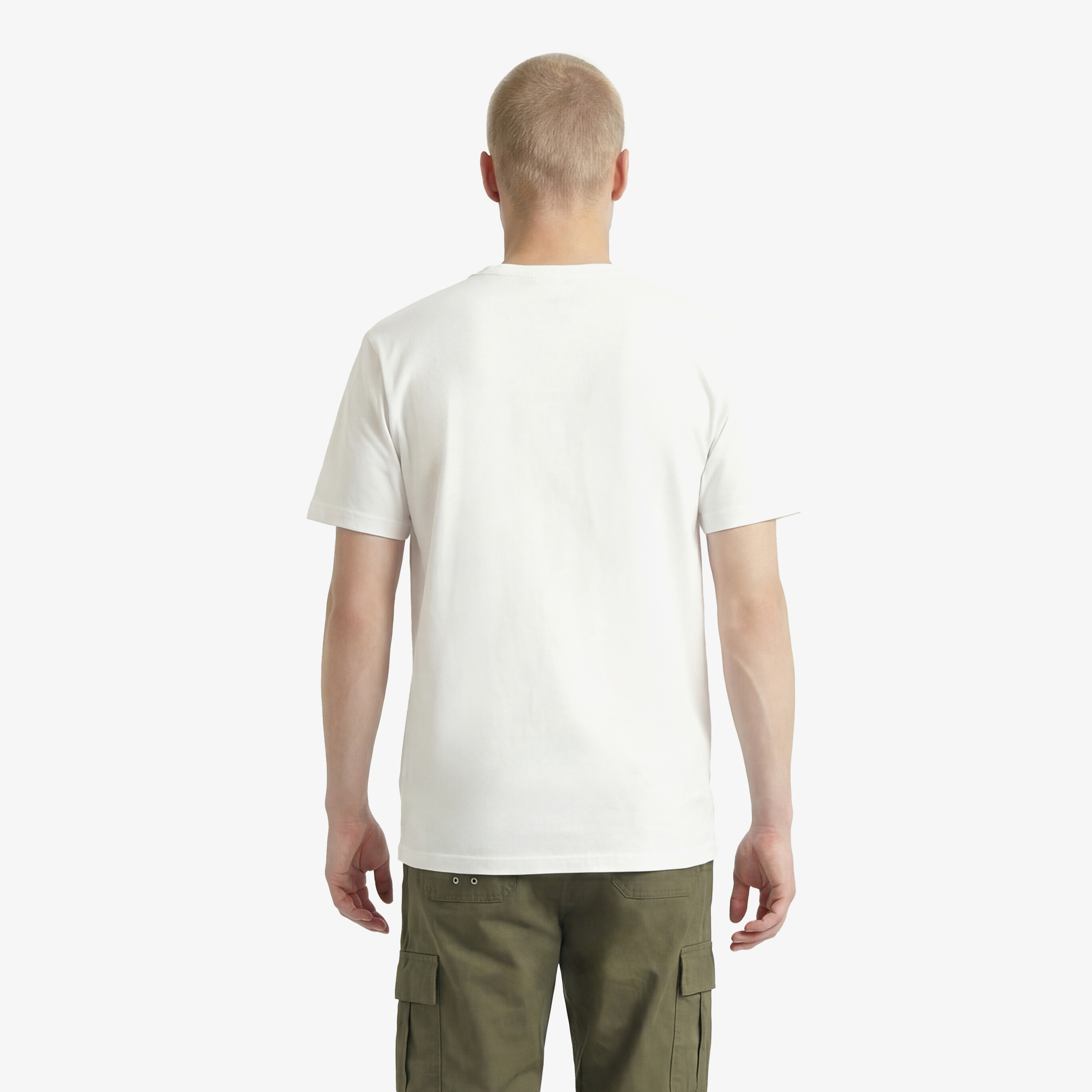 Converse Chuck Distort Spray Erkek Beyaz T-Shirt