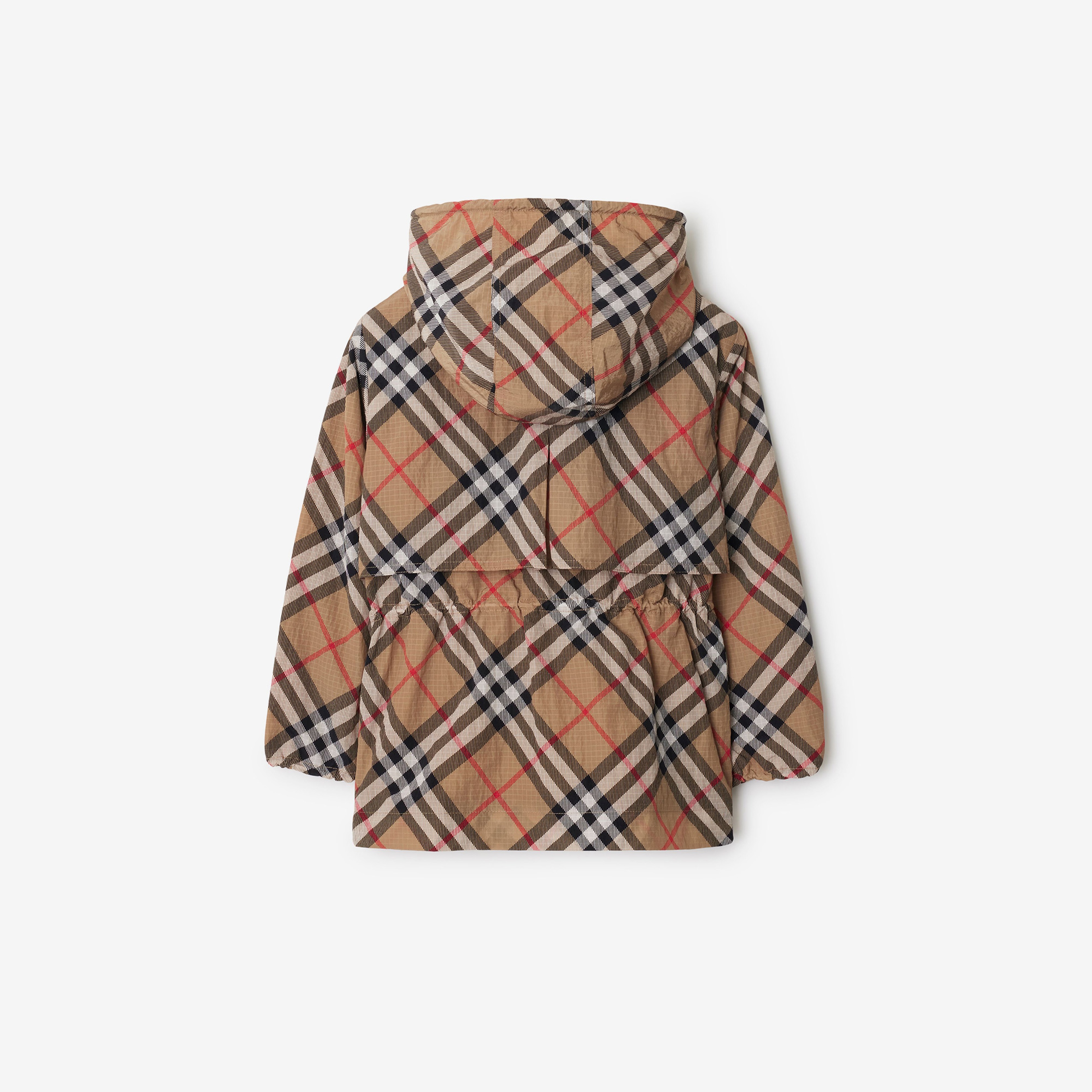 Burberry Bridget Nylon Çocuk Bej Mont