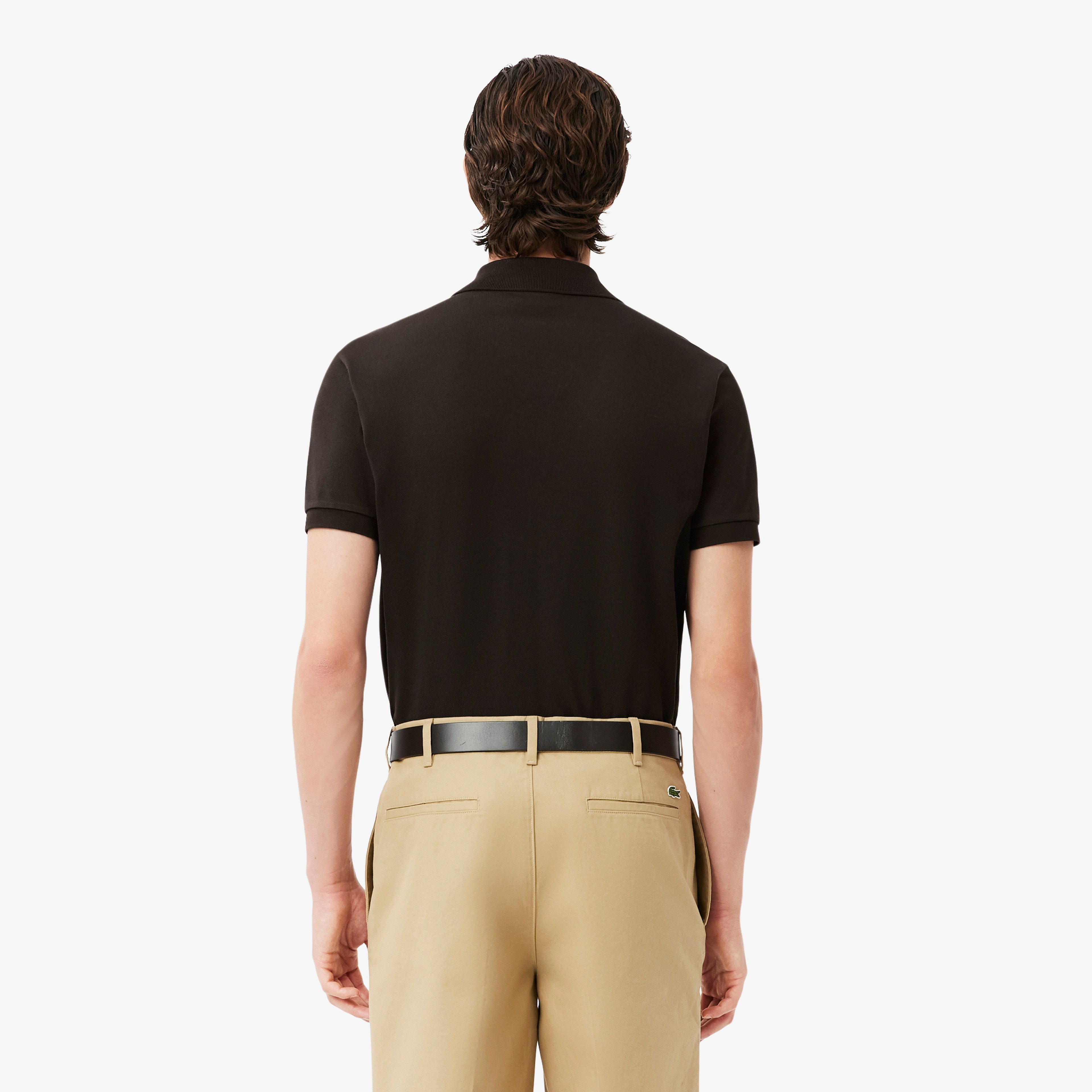 Lacoste L.12.12 Erkek Classic Fit Koyu Kahverengi Polo