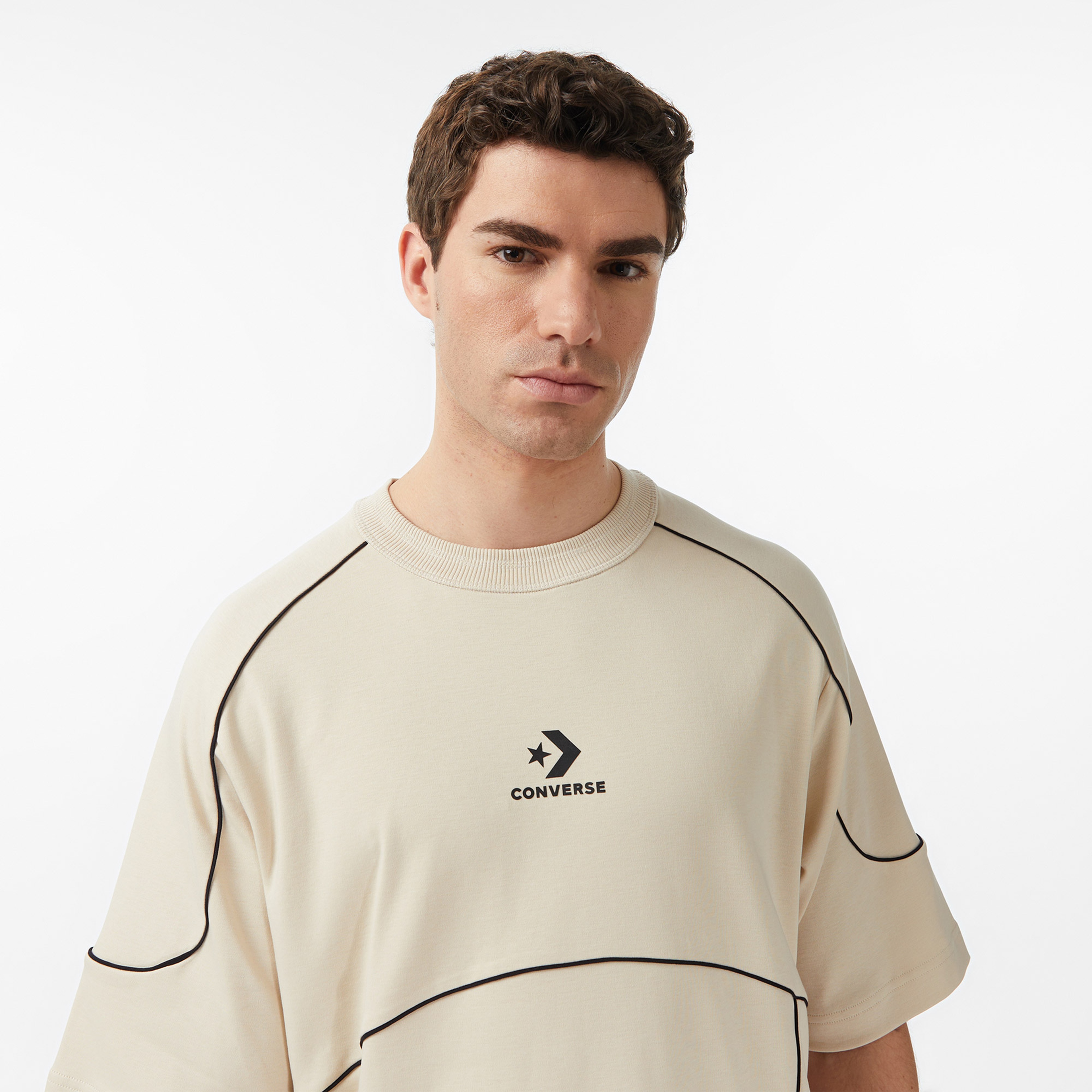 Converse Erkek Bej T-Shirt