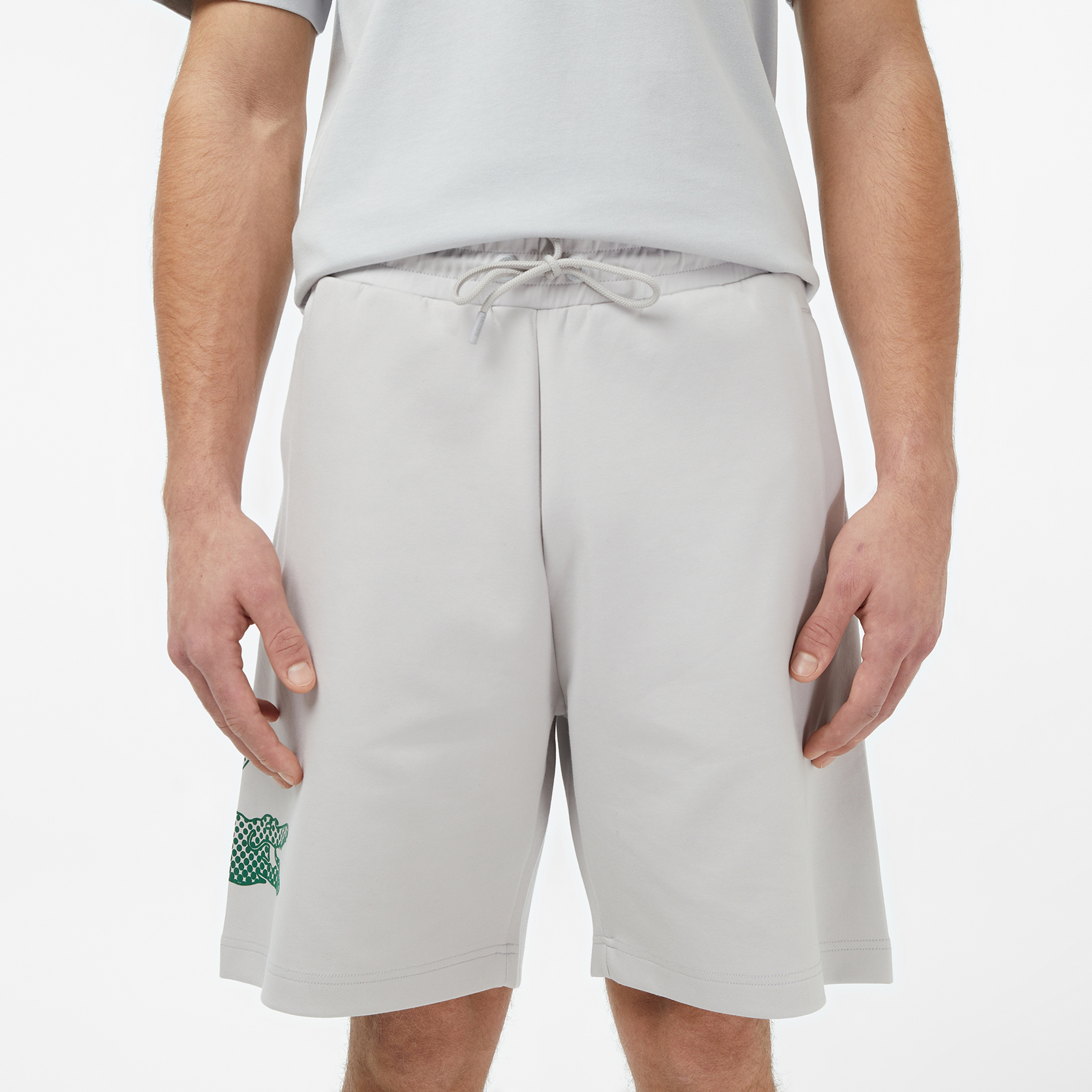 Lacoste House of SuperStep x Lacoste Erkek Gri Şort